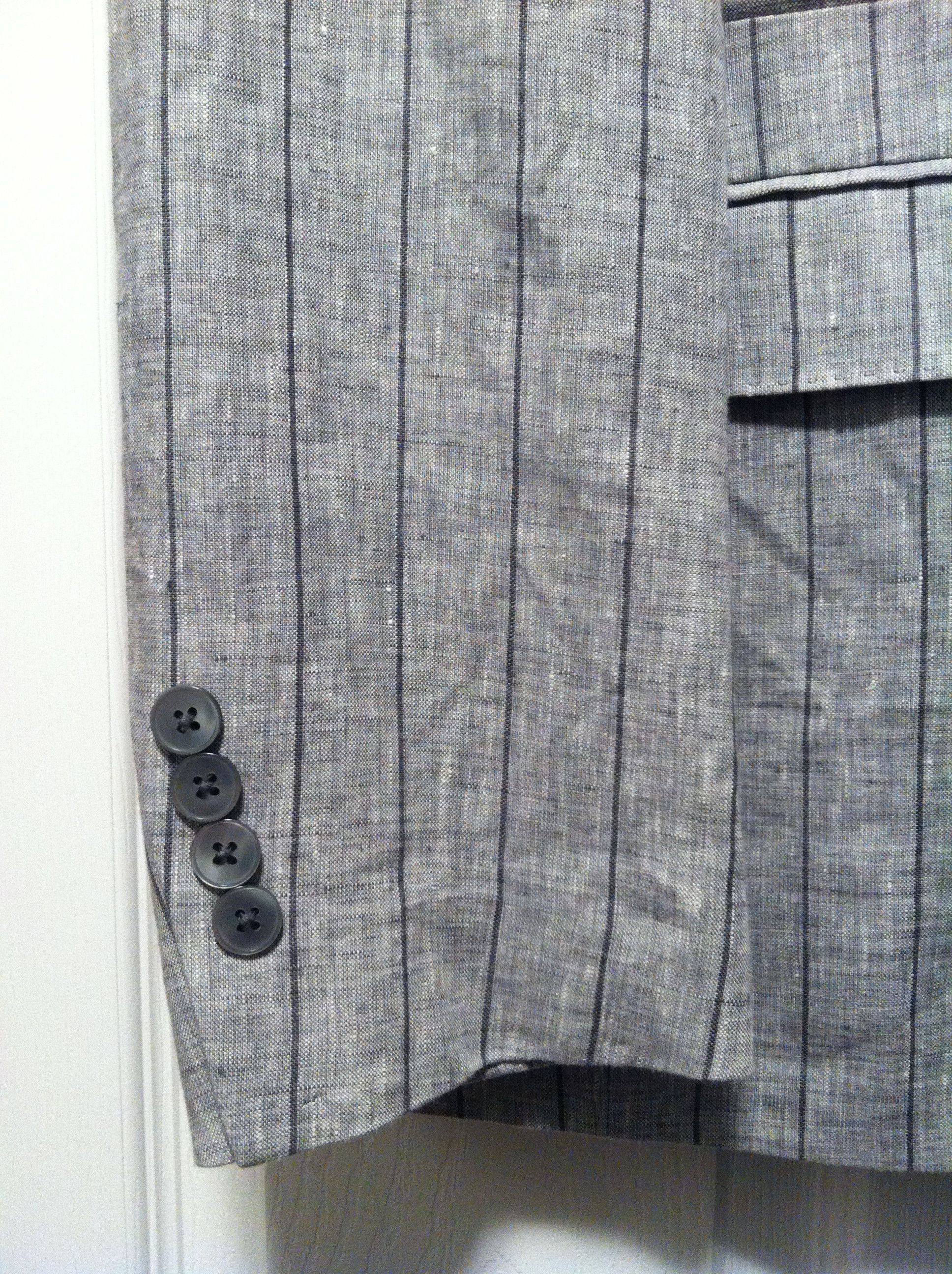 Tallia TALLIA MEN'S NEW 100%LINEN SPORT COAT BLAZER SIZE: 40R Size 40R - 4 Thumbnail