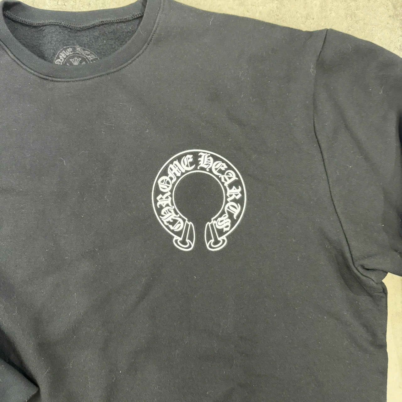 Chrome Hearts Chrome Hearts sweater black horeshoe Size US M / EU 48-50 / 2 - 6 Thumbnail