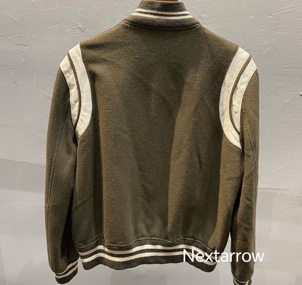 Saint Laurent/Saint Laurent Slp green wool ba 2412-Nextarrow