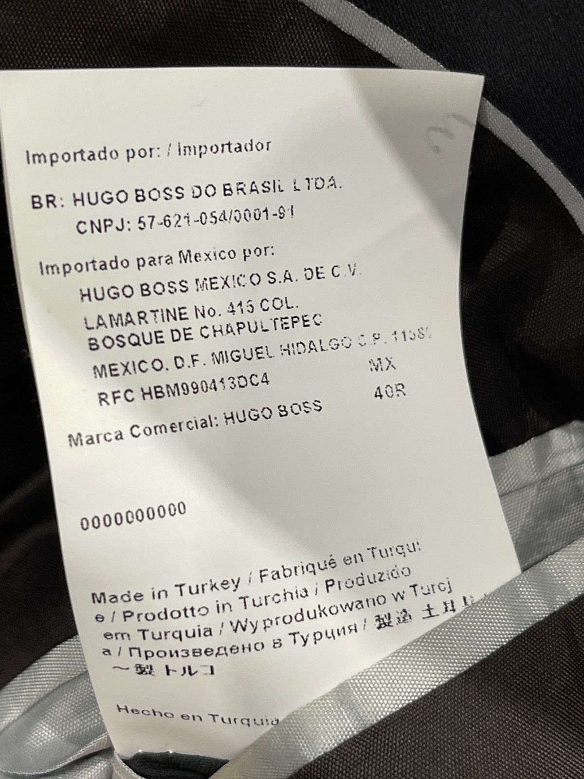 Hugo Boss Hugo boss blazer wool classic jacket dark brown 40R Size 40R - 9 Thumbnail