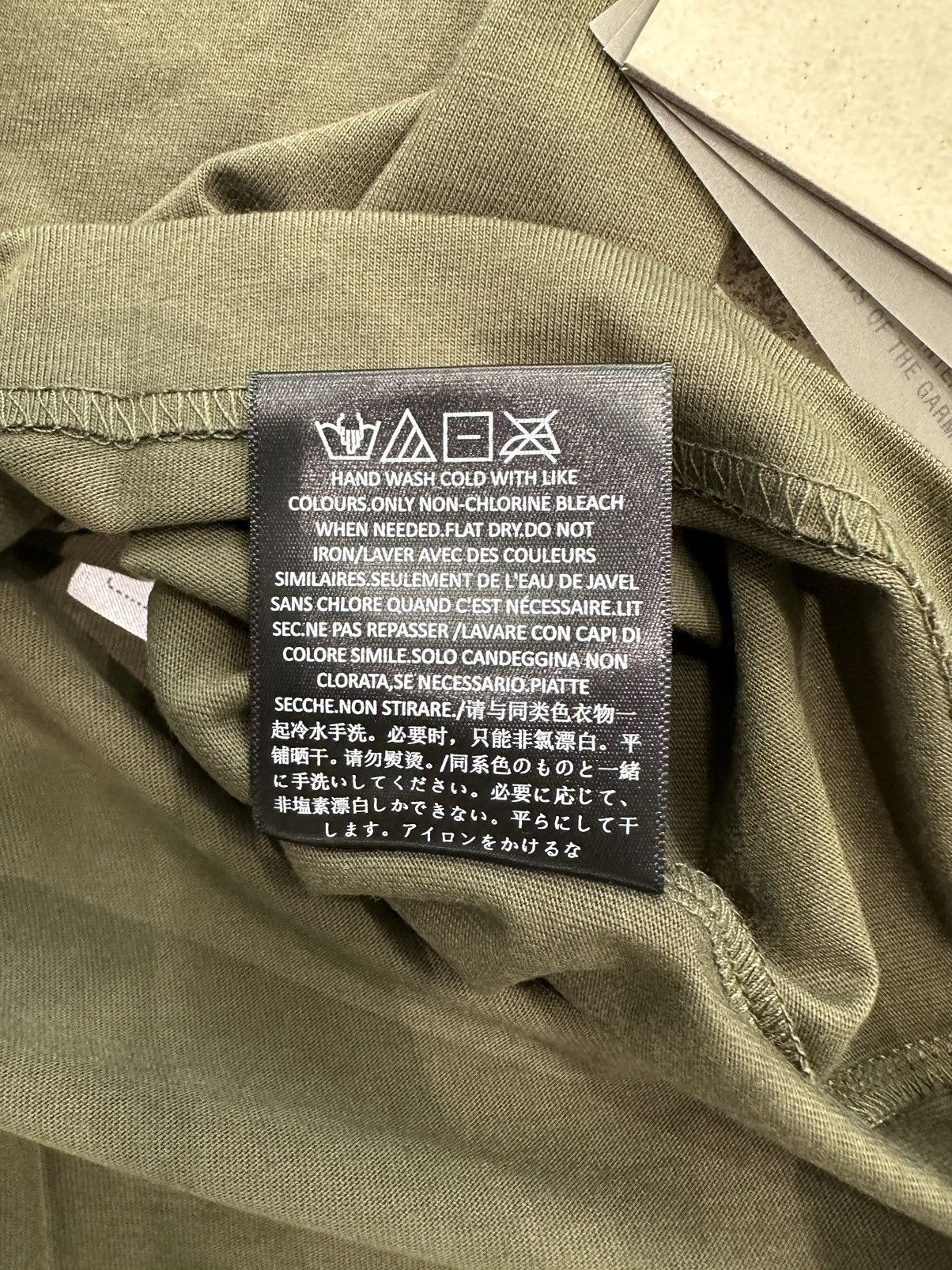 Essentials ESSENTIALS - Jersey Crewneck T-Shirt Military Size US L / EU 52-54 / 3 - 5 Thumbnail