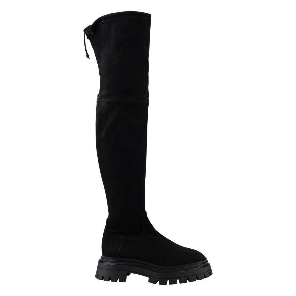 STUART WEITZMAN BLACK BOOT SIZE 37
