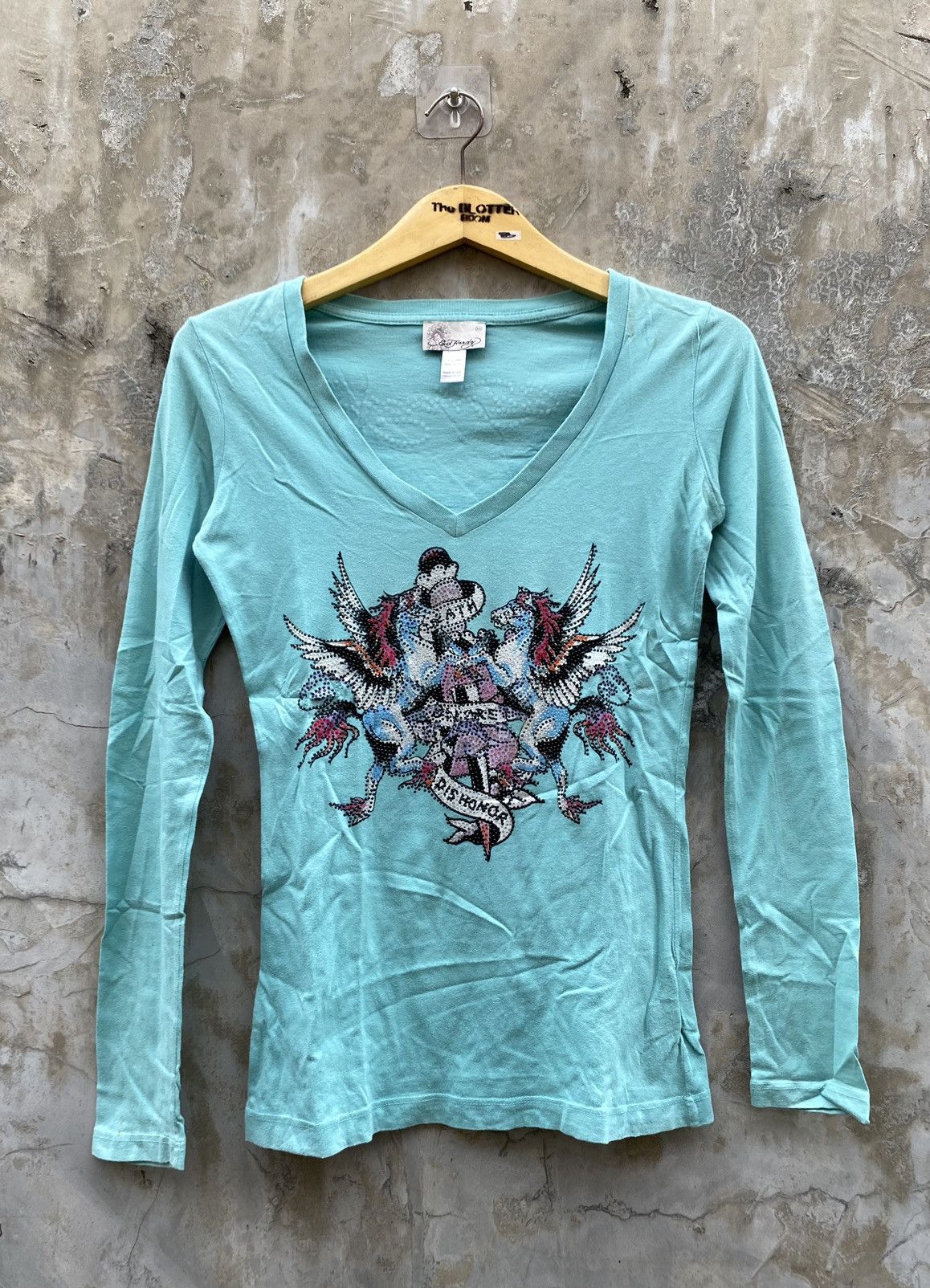 Ed Hardy Vintage Ed Hardy LS Tee Size S / US 4 / IT 40 - 1 Thumbnail
