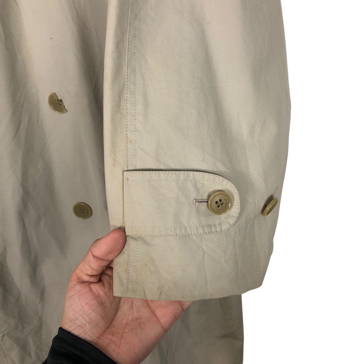 Yohji Yamamoto 📌Vintage Long Jacket Double Breast D'Urban Japan Made Size US M / EU 48-50 / 2 - 17 Thumbnail