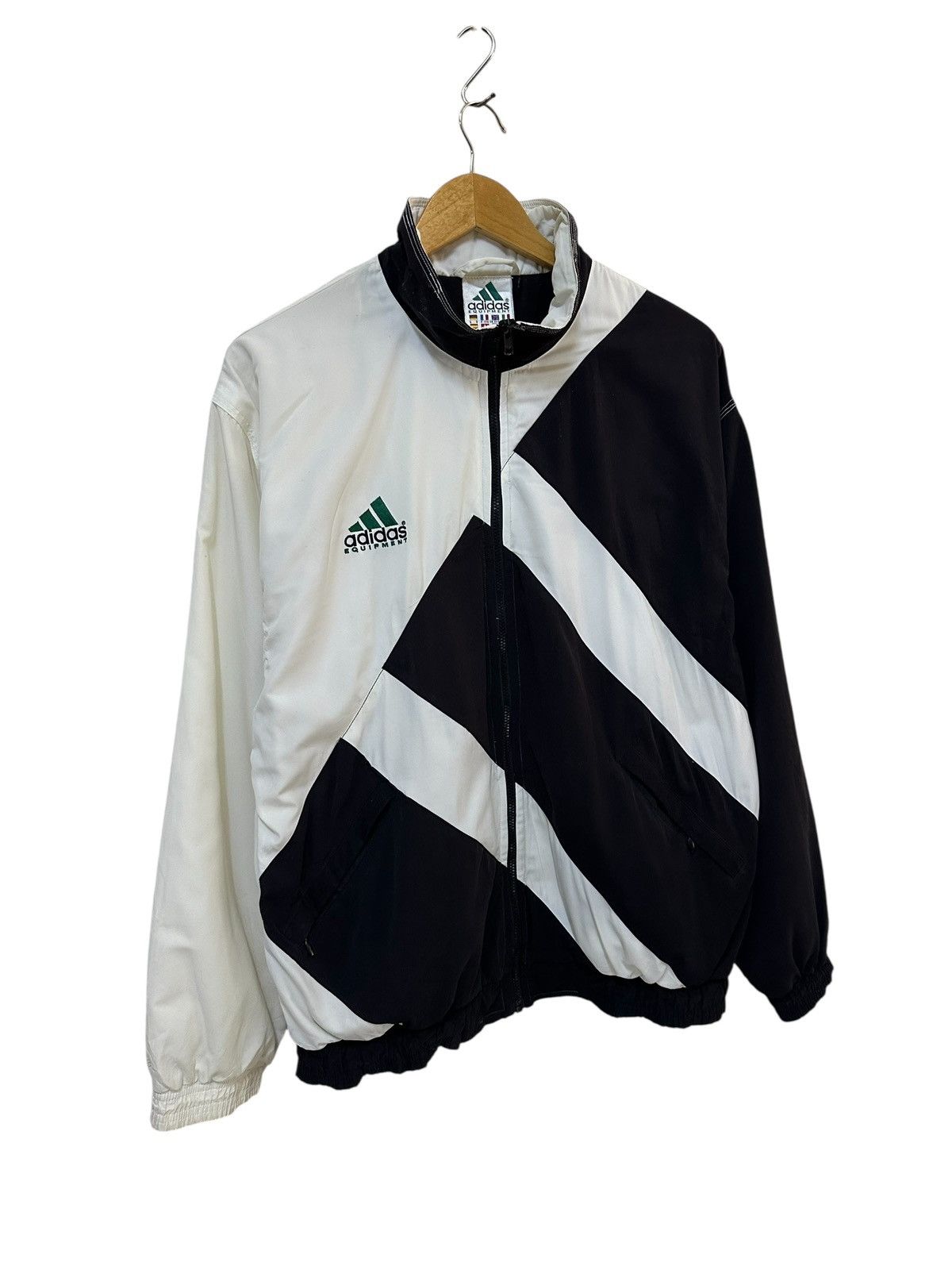 Adidas vintage adidas equipment jacket Size US L / EU 52-54 / 3 - 2 Thumbnail