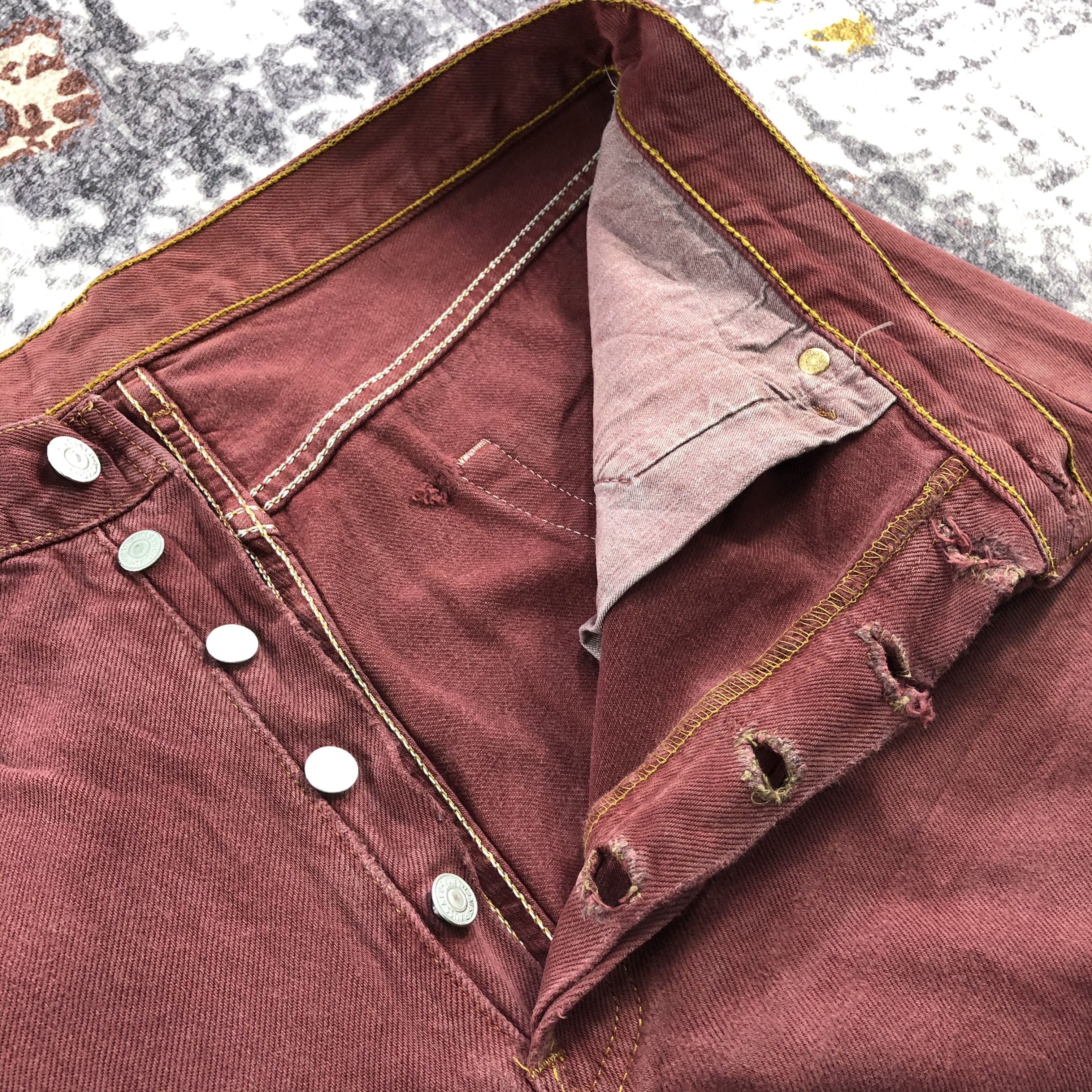 Levi's × Vintage Vintage 90s Levis 501 Jeans-JM2563 Size US 34 / EU 50 - 11 Thumbnail