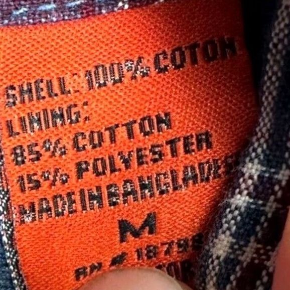 Vintage VINTAGE Wolverine Shirt Mens Medium Blue Red Plaid Thick Flannel Button-Down Work Pocket Size US M / EU 48-50 / 2 - 5 Thumbnail