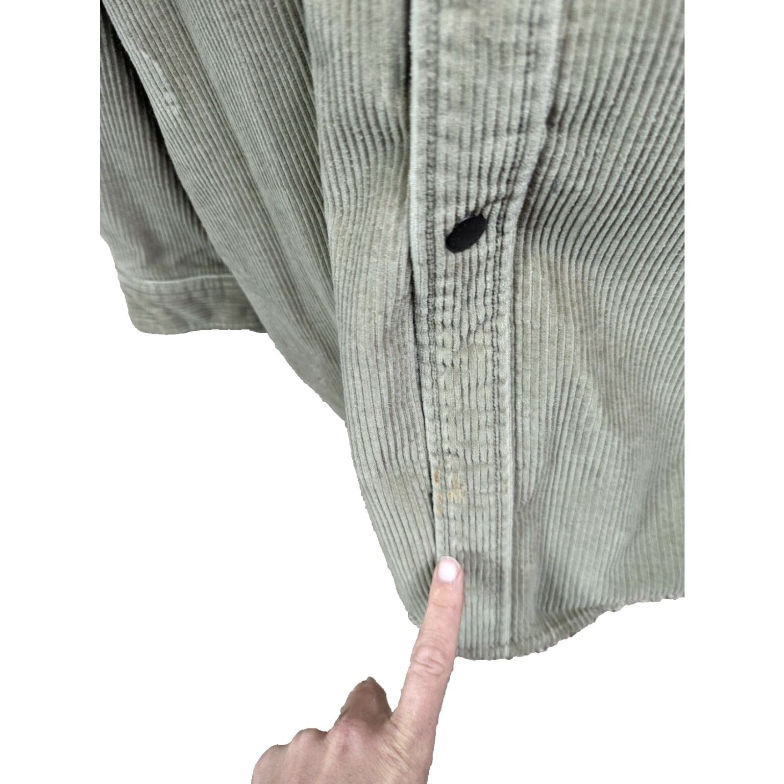 Nautica VINTAGE Nautica Corduroy Barn Shirt Heavy Jacket Coat 90s Beige Men L Shirt Jacket Mens Size US L / EU 52-54 / 3 - 5 Thumbnail