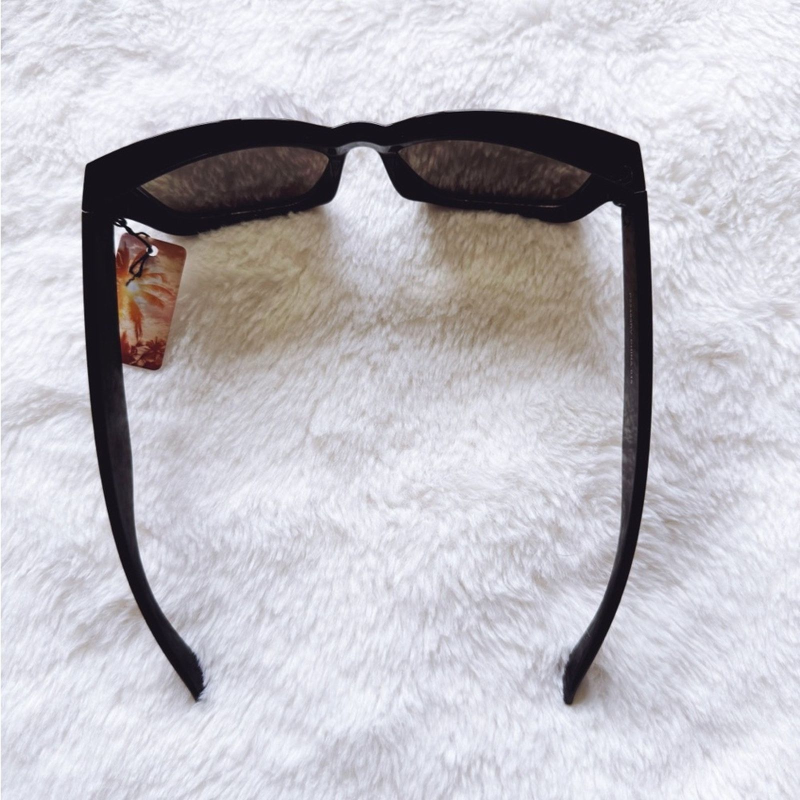 Other Cedric Black w/ Blue Lenses Mirrored Sunglasses Size ONE SIZE - 11 Thumbnail