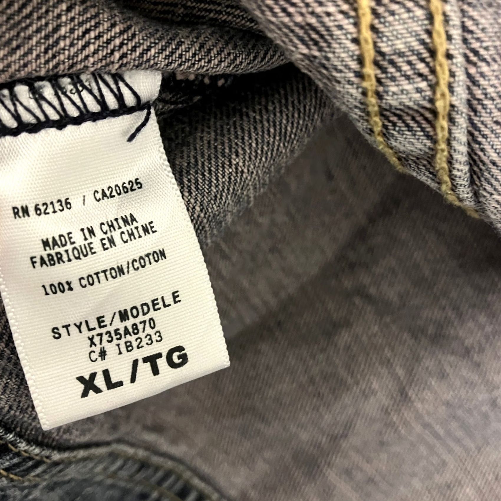 Guess Guess Jacket Mens XL Blue Denim Slim Fit Trucker Jean Y2K Size US 36 / EU 52 - 6 Thumbnail