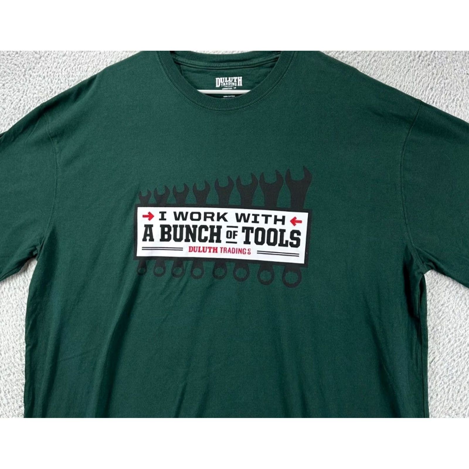 Duluth Trading Company Duluth Trading Co Shirt Mens Large Green Graphic Print T-Shirt Short Sleeve NEW Size US L / EU 52-54 / 3 - 2 Thumbnail