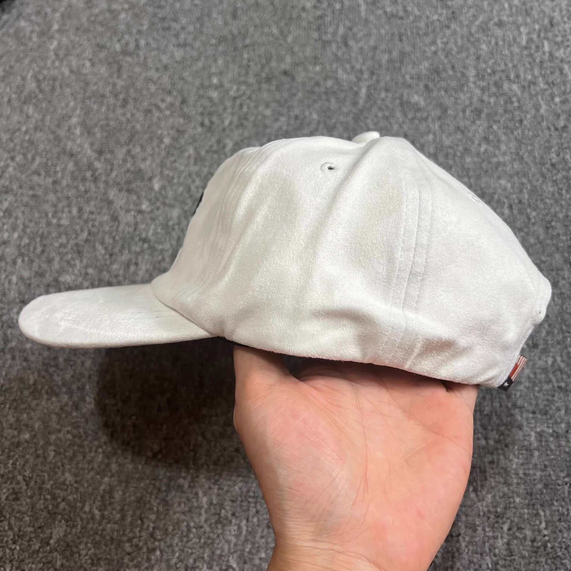 Honor the Gift Honor The Gift suede curved brim baseball cap Q7 Size ONE SIZE - 2 Thumbnail