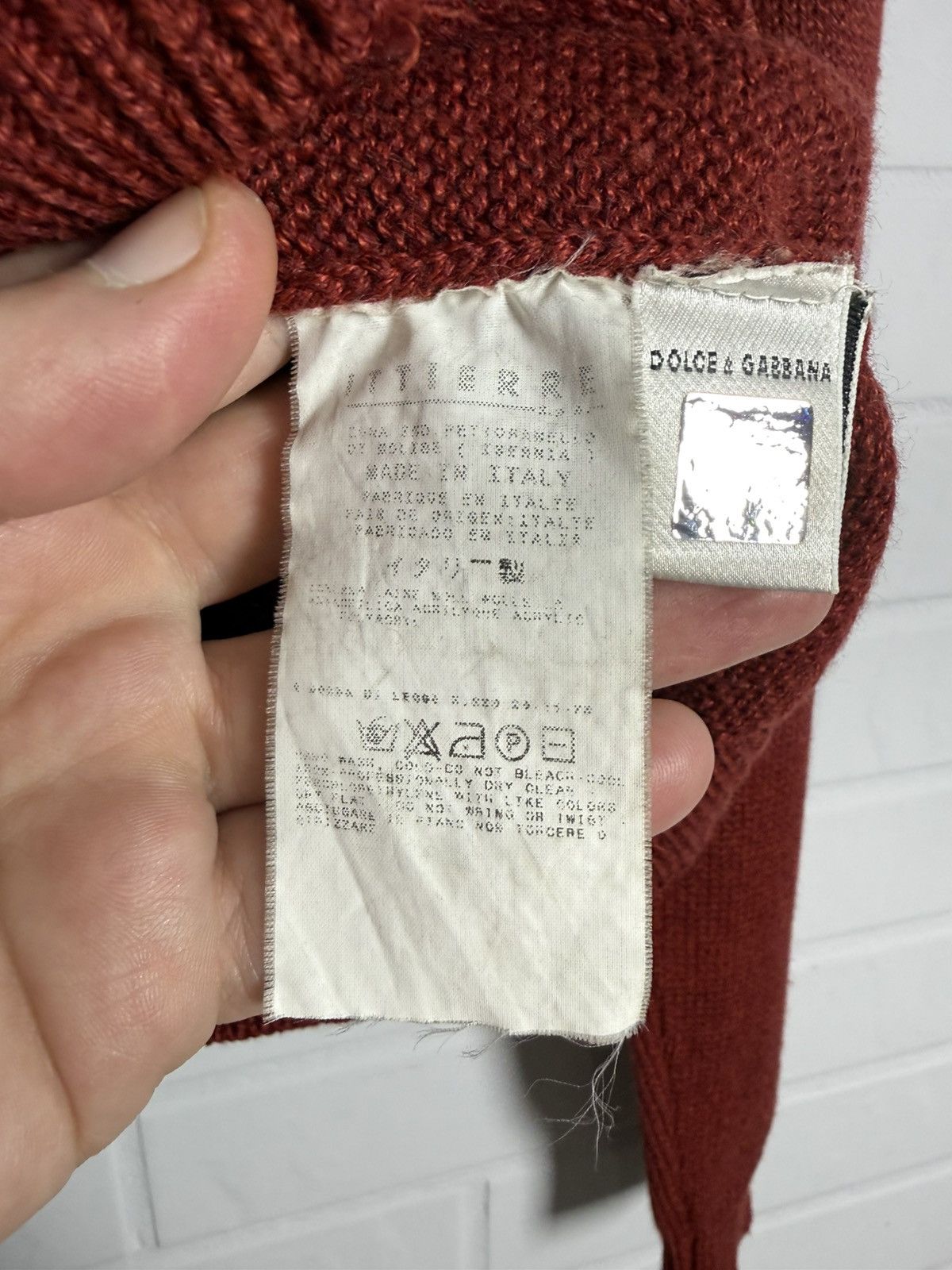 Dolce & Gabbana Dolce & Gabbana Vintage Sweater Cardigan Size XS Size XS / US 0-2 / IT 36-38 - 7 Thumbnail
