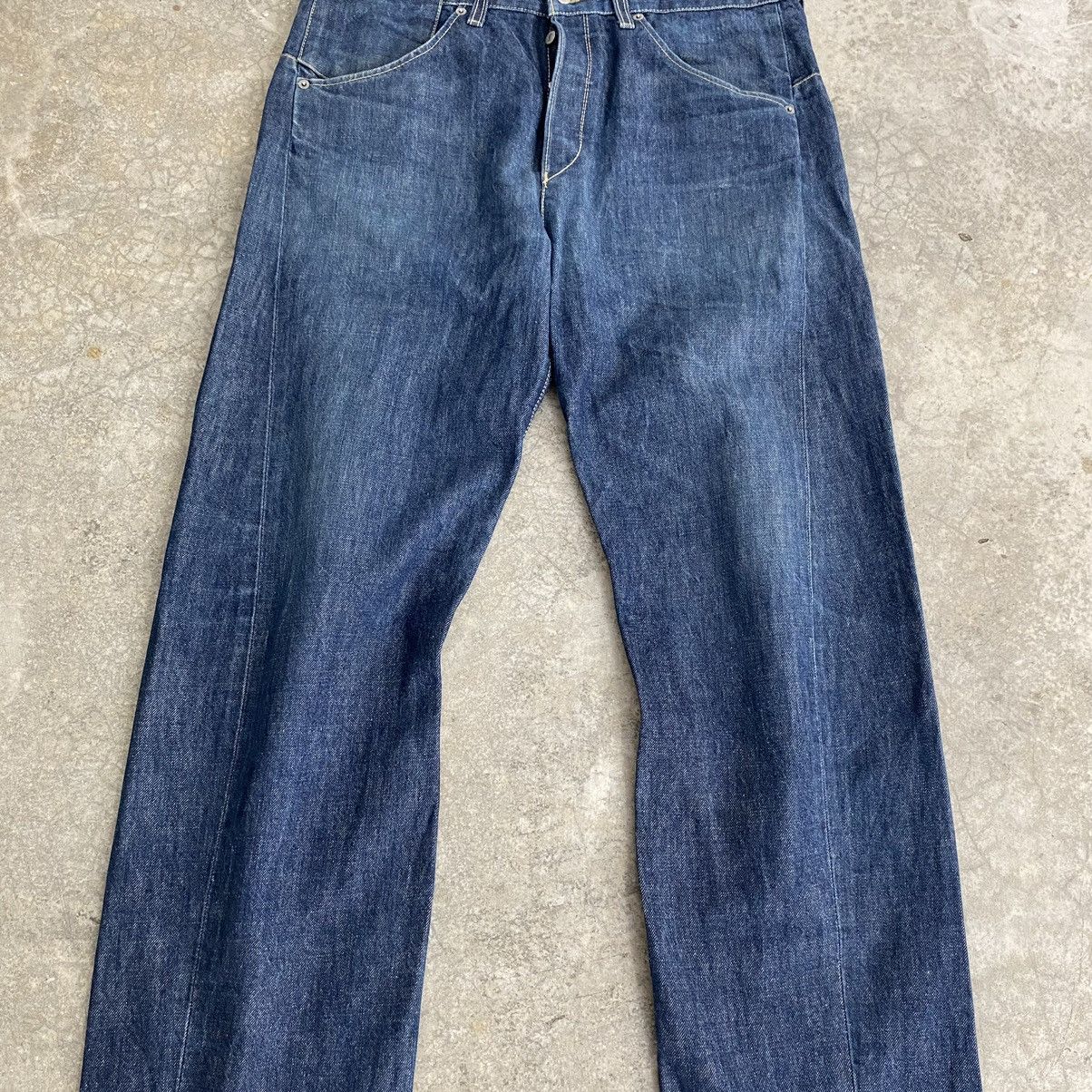 Levi's Vintage Levis Engineered Takuya Kimura Relaxed Denim Jeans Size US 36 / EU 52 - 4 Thumbnail