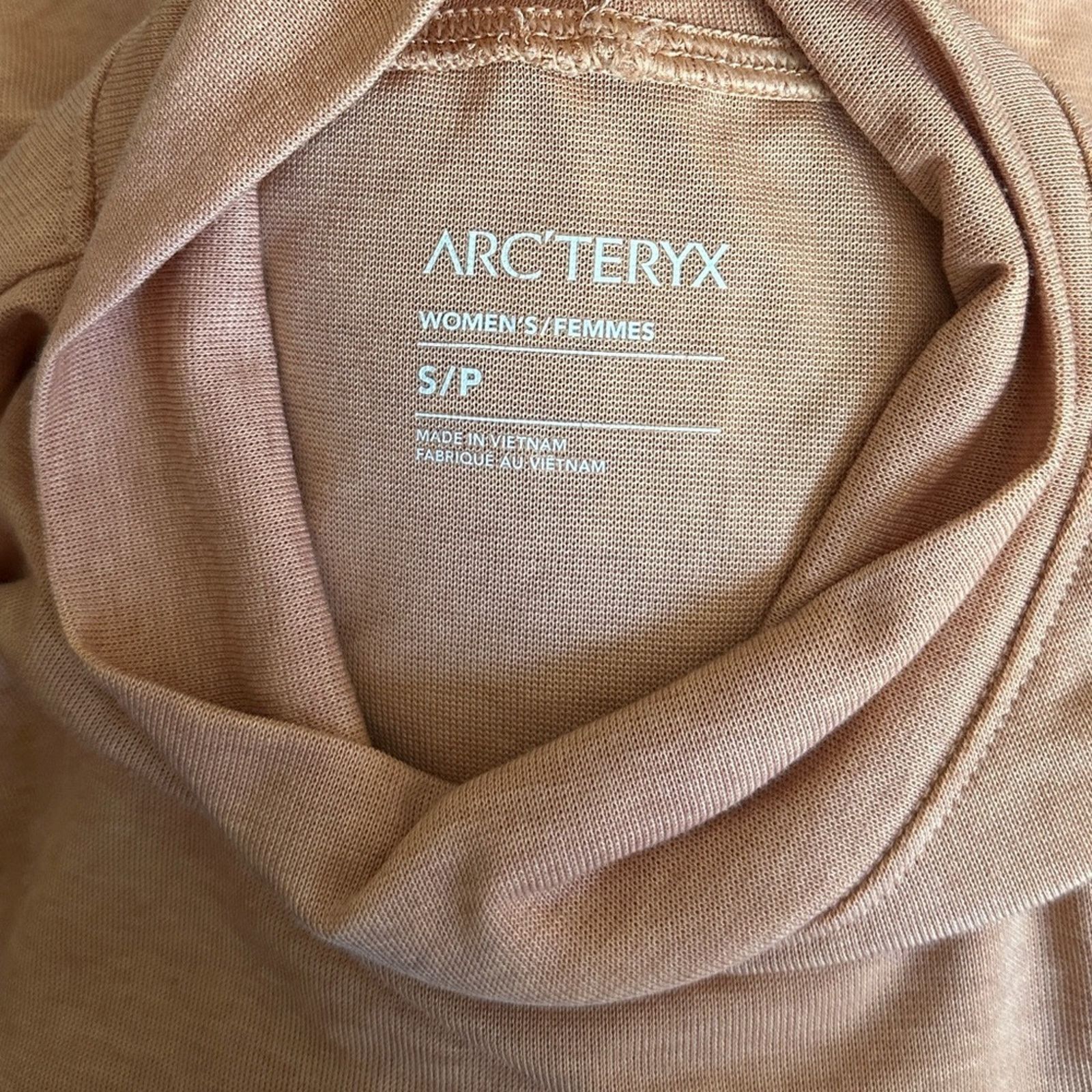 Arc'teryx Arc'teryx Lumin Mock Neck High Neck Turtle Neck Top Orange S Size S / US 4 / IT 40 - 5 Thumbnail