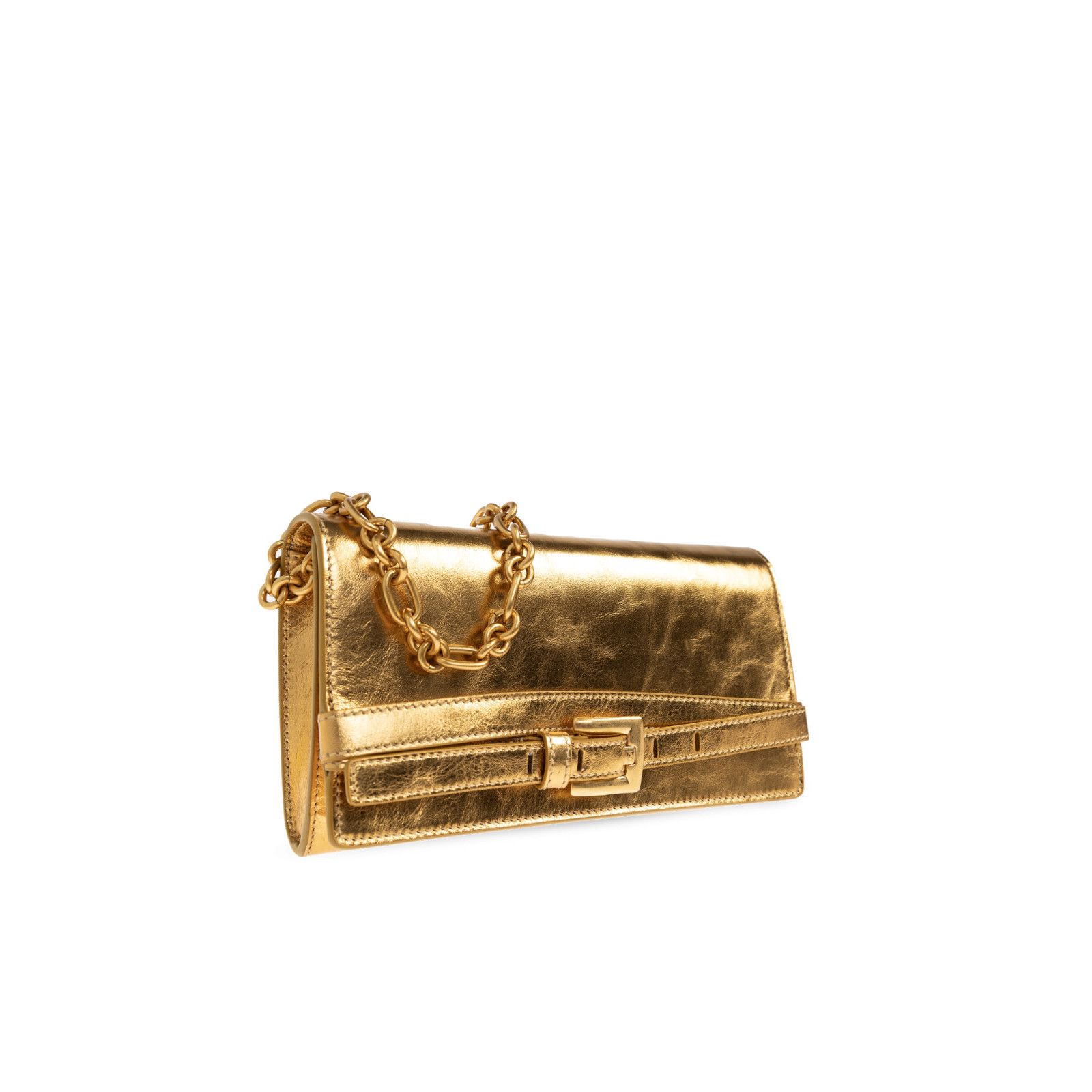 Balmain BALMAIN Shuffle Gold Chain Wallet Bag New Size ONE SIZE - 3 Thumbnail