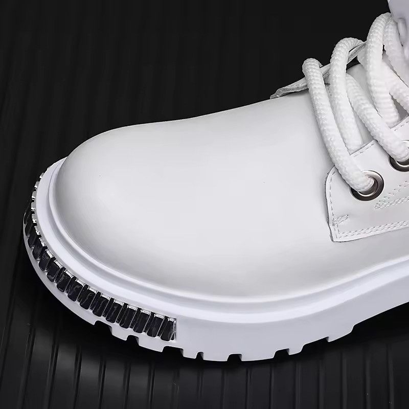 Japanese Brand Industrial Combat Boots - Split Leather with Tactical Pouch Size US 9 / EU 42 - 6 Thumbnail