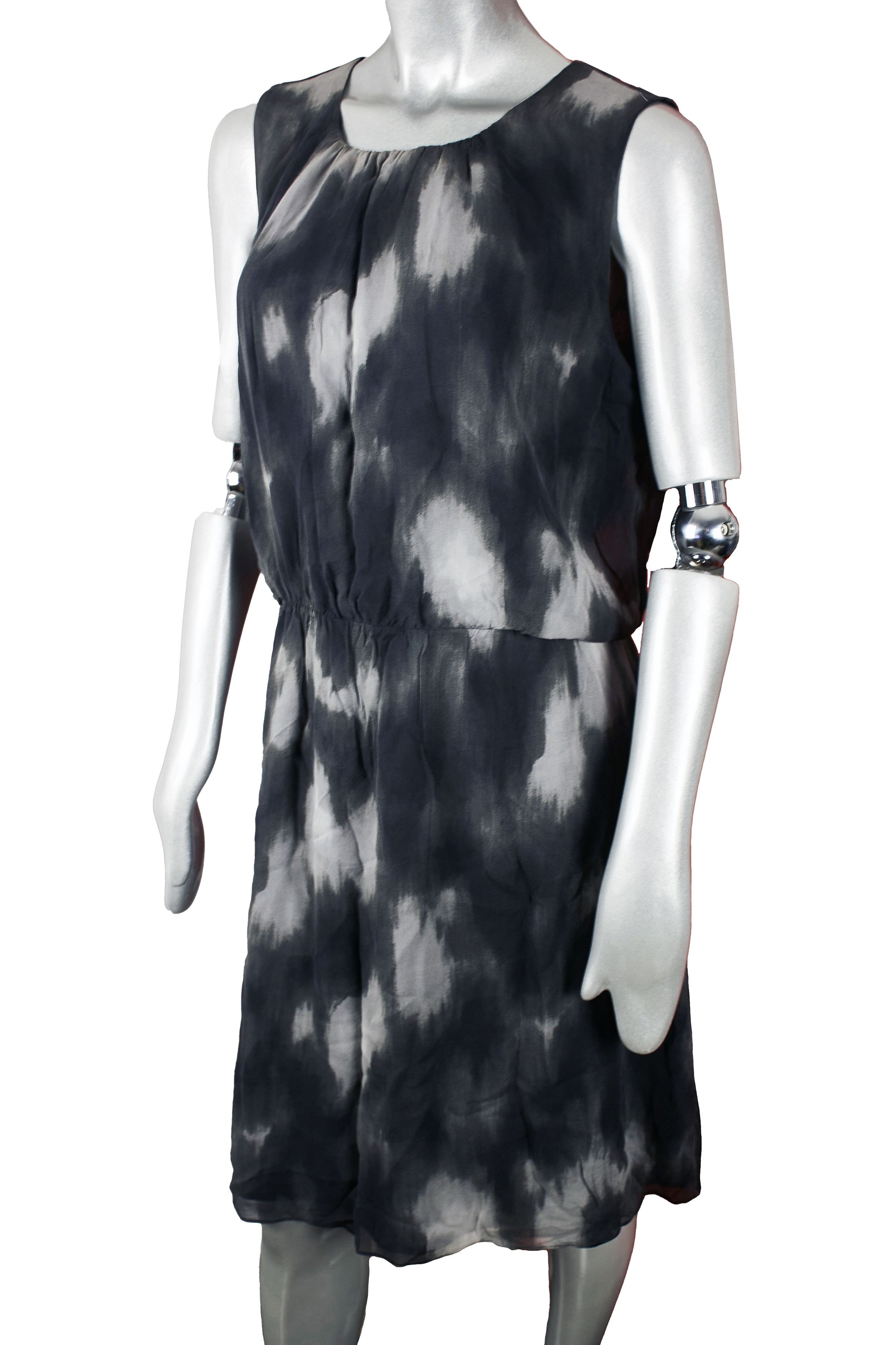 Kenneth Cole Kenneth Cole Midi Silk Evening Dress Size XL / US 12-14 / IT 48-50 - 2 Thumbnail