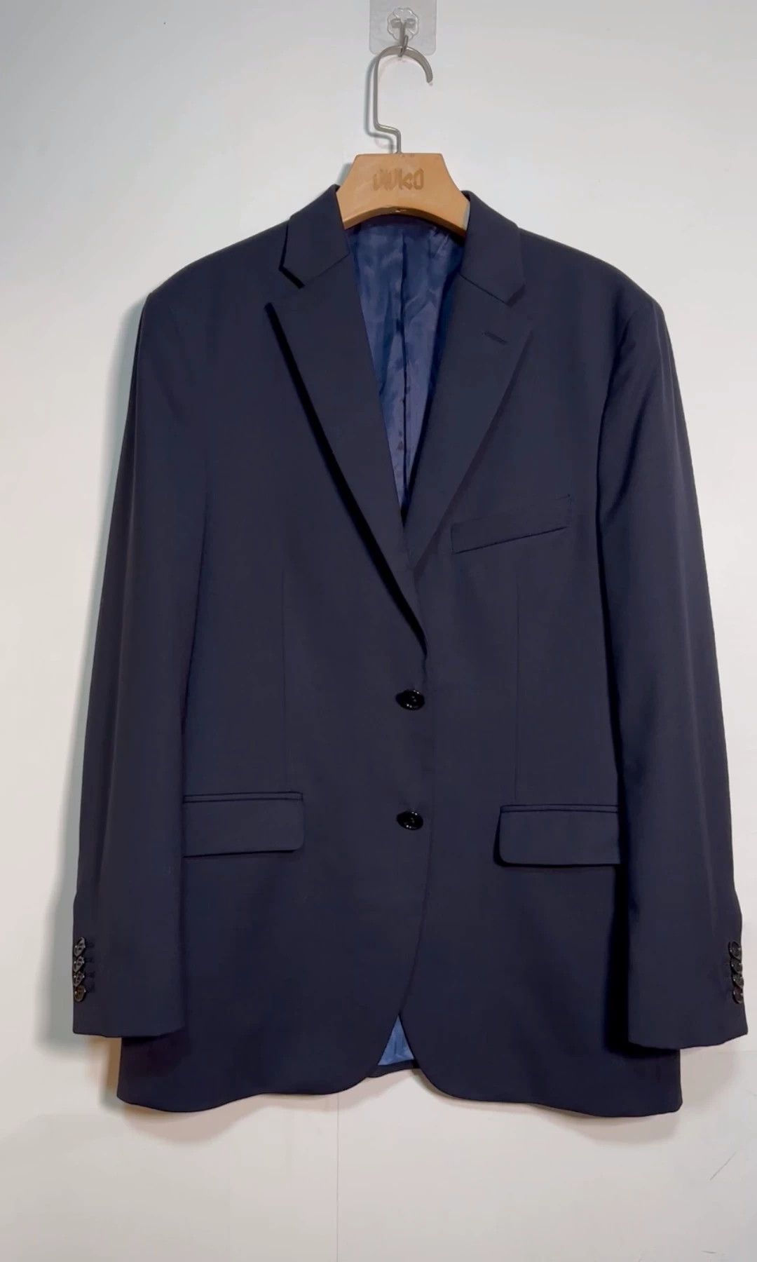 Acne Studios Acne Studios Navy Wool Blend Blazer Near New Size 50R - 1 Thumbnail