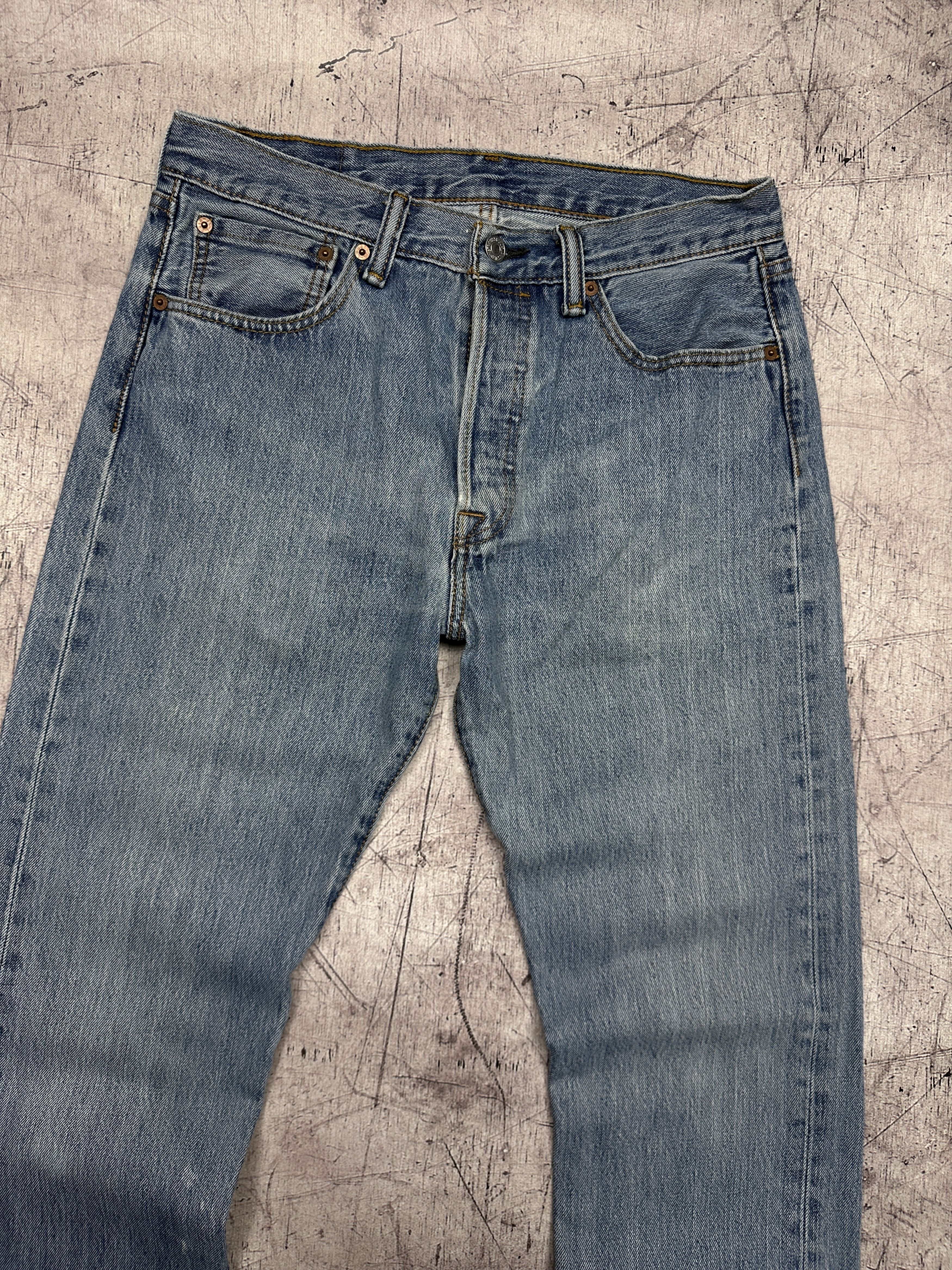 Levi's Levi's 501 Mens Denim Pants Jeans Size 32 x 34 Size US 32 / EU 48 - 6 Thumbnail