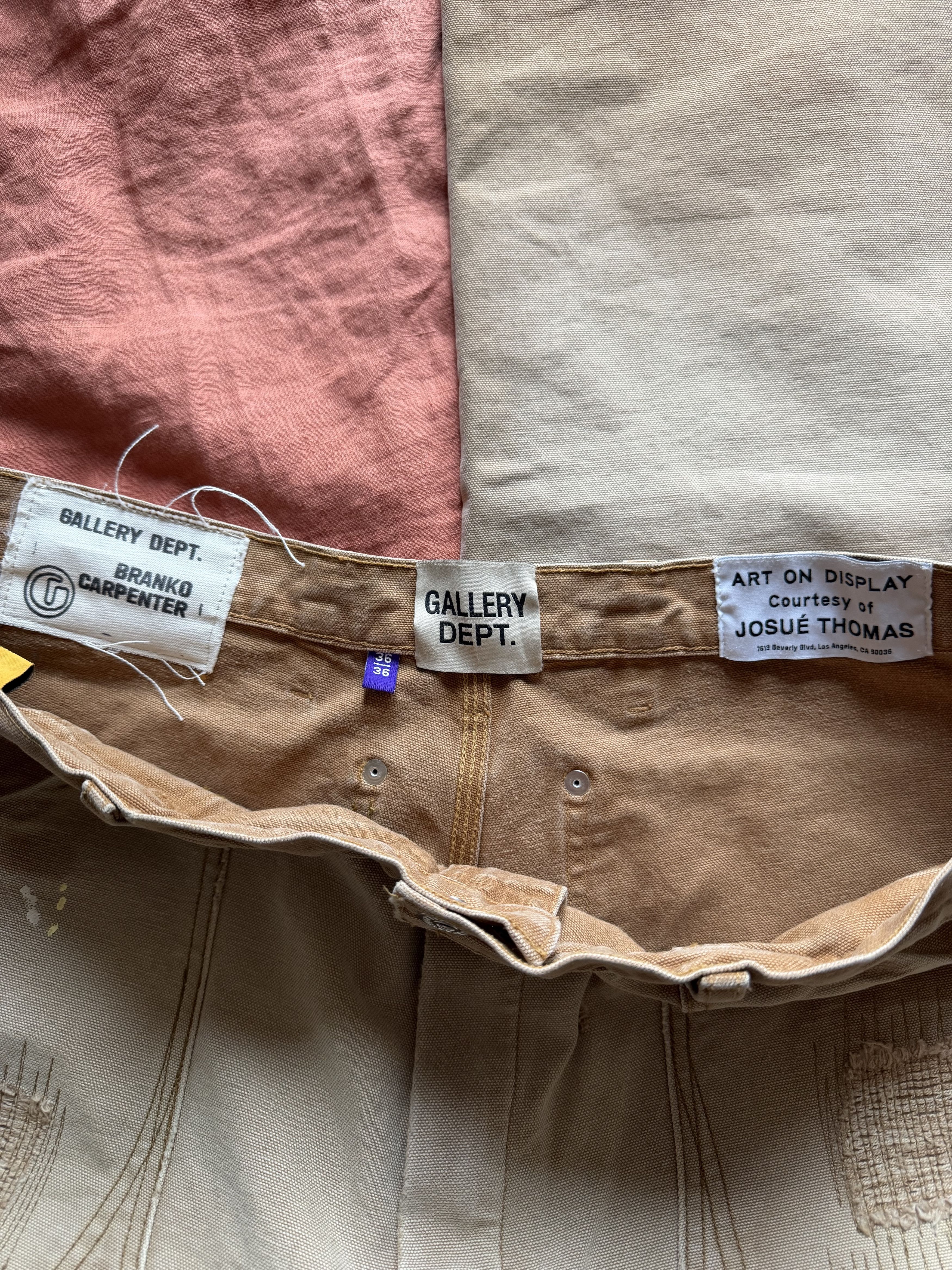 Gallery Dept. Gallery Dept. Branko Carpenter Pants in Tan Size US 36 / EU 52 - 7 Thumbnail