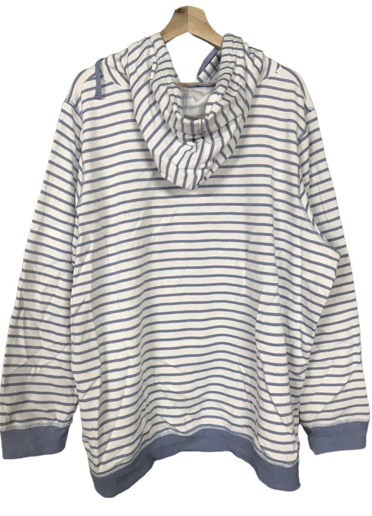 The Unbranded Brand Paris Stripe Hoodie Pullover Size US XL / EU 56 / 4 - 2 Thumbnail