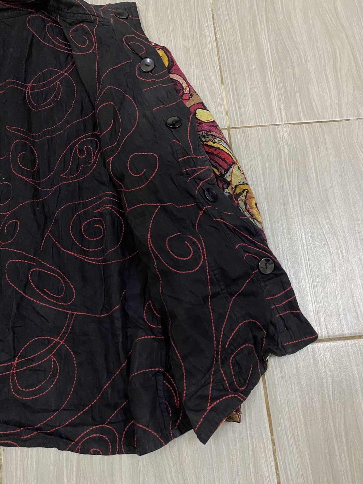 Other Vintage Abstract Art Pattern Jacket – Bold Multicolour Size M / US 6-8 / IT 42-44 - 6 Thumbnail