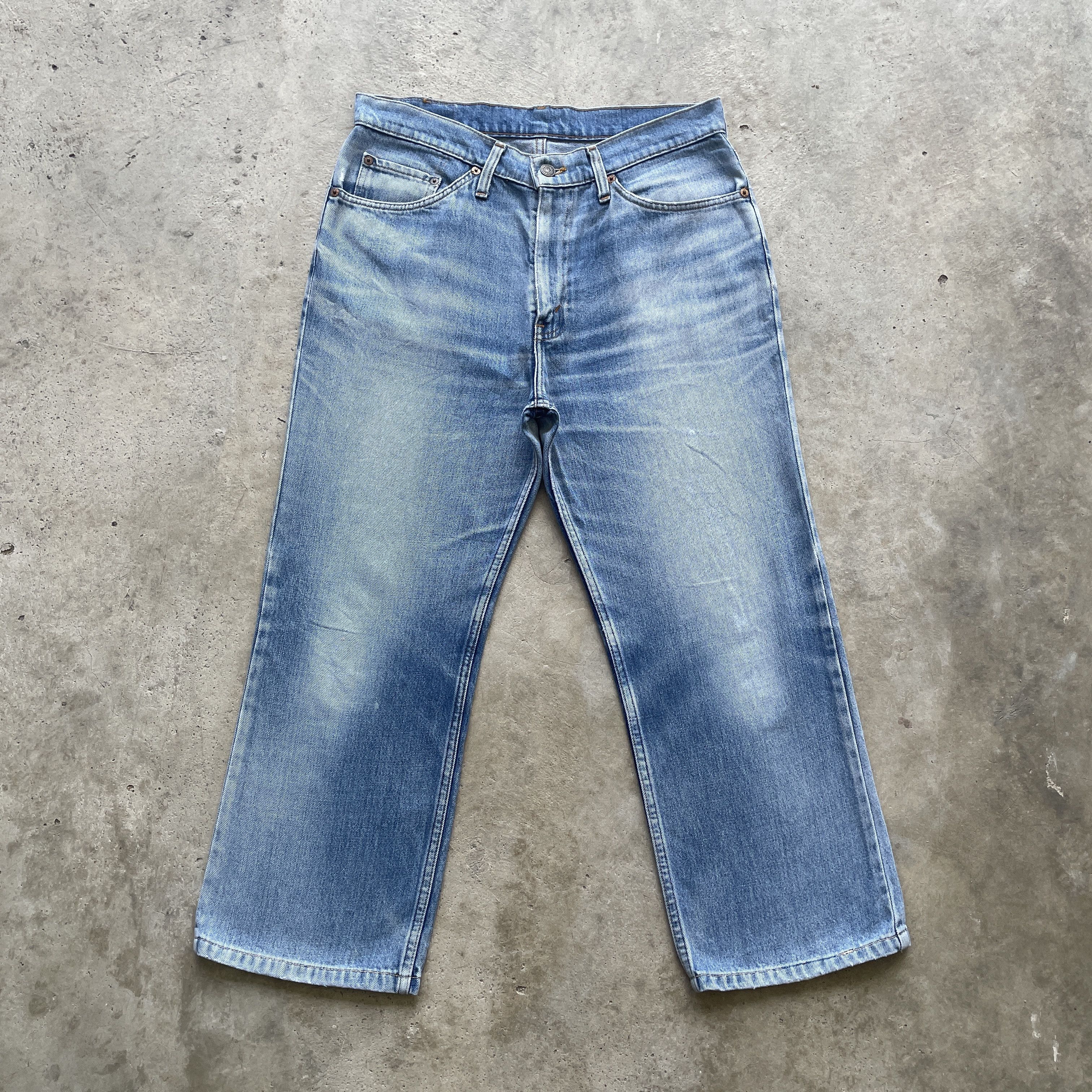 Levi's × Levi's Vintage Clothing × StraightFaded W32 VINTAGE LEVI’S 505 JEANS FADED WASH DENIM PANTS Size US 32 / EU 48 - 2 Thumbnail