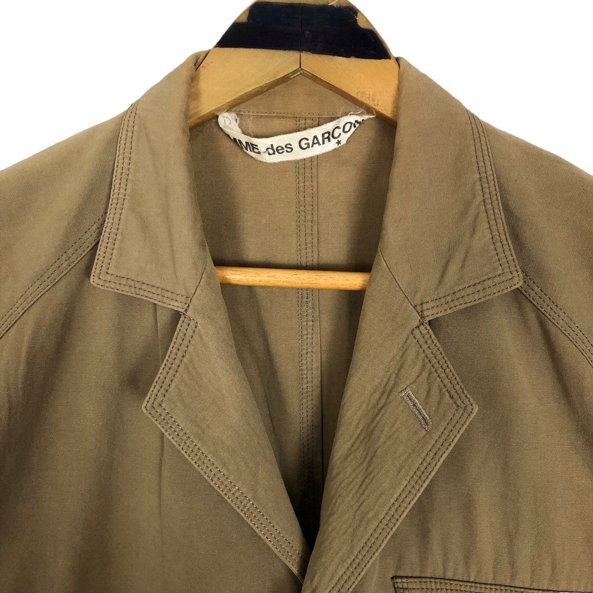 Comme des Garcons Vintage 90s Comme Des Garcons Light Jacket Single Breasted Size S / US 4 / IT 40 - 4 Thumbnail