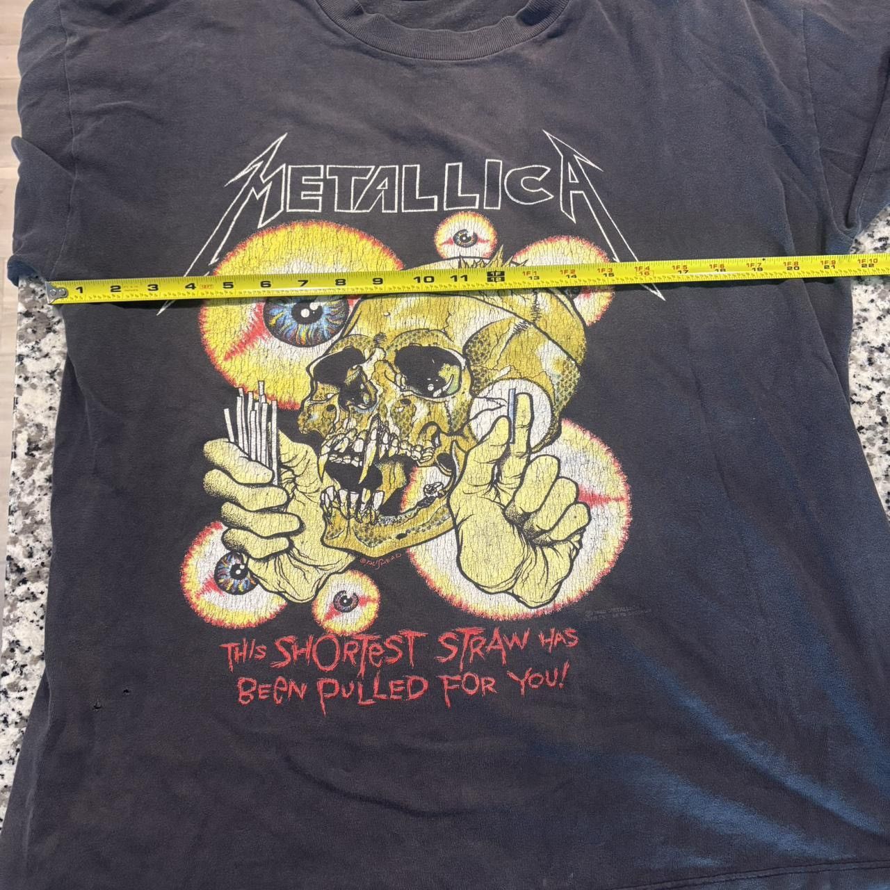 Metallica 1989 Metallica Tee Size US XL / EU 56 / 4 - 8 Thumbnail