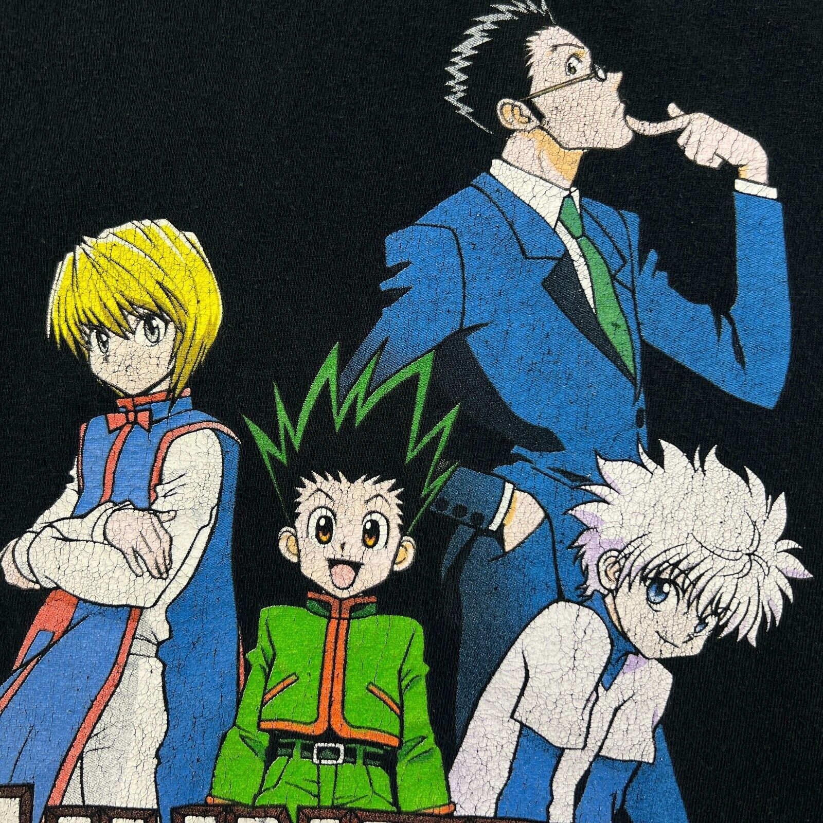 Anime × Cartoon Network × Vintage 2011 Hunter x Hunter T Shirt Mens Anime Short Sleeve Tee Size US M / EU 48-50 / 2 - 3 Thumbnail