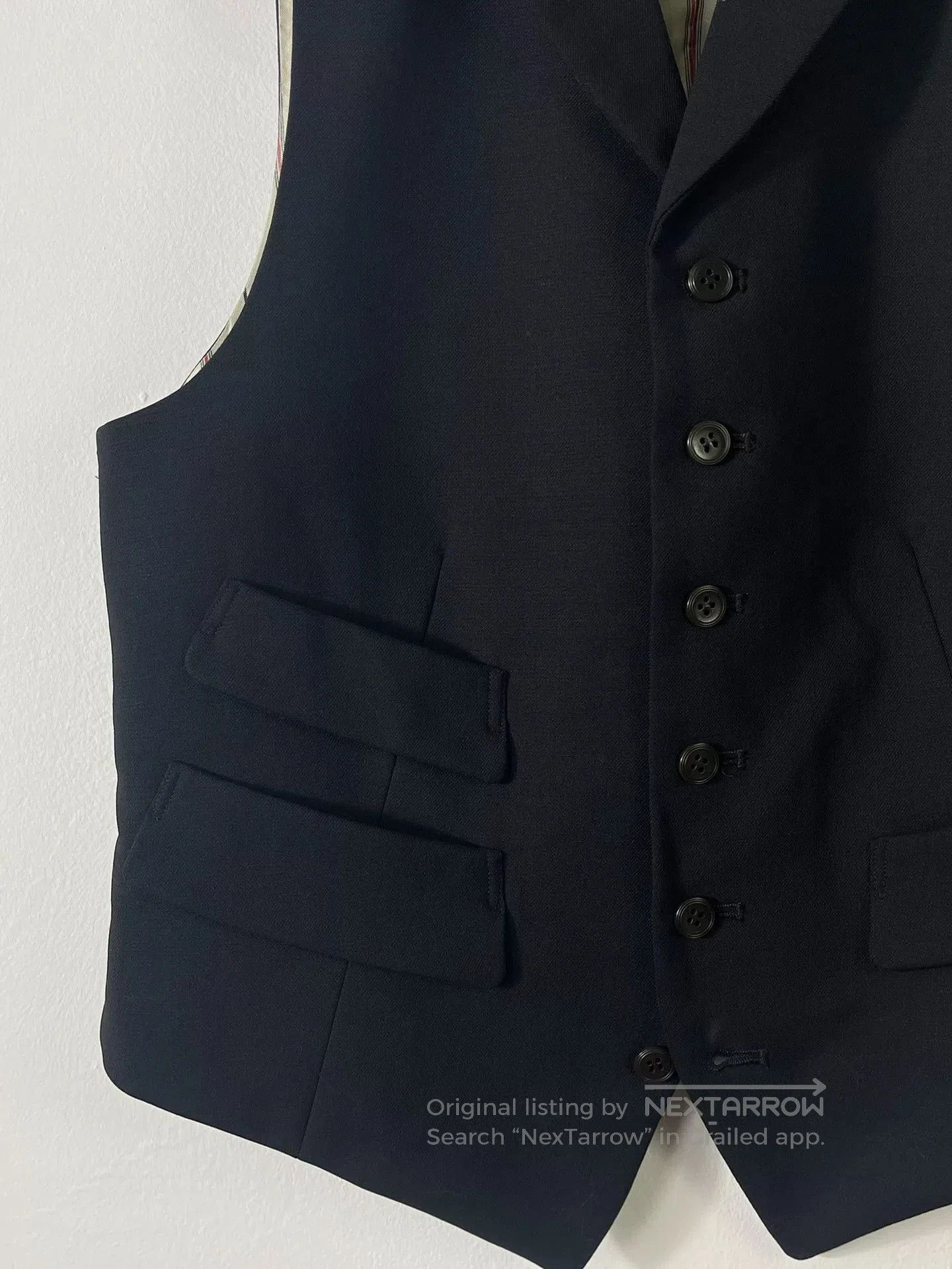 Jean Paul Gaultier Jean Paul Gaultier Formal Collared Vest. Size US M / EU 48-50 / 2 - 4 Thumbnail
