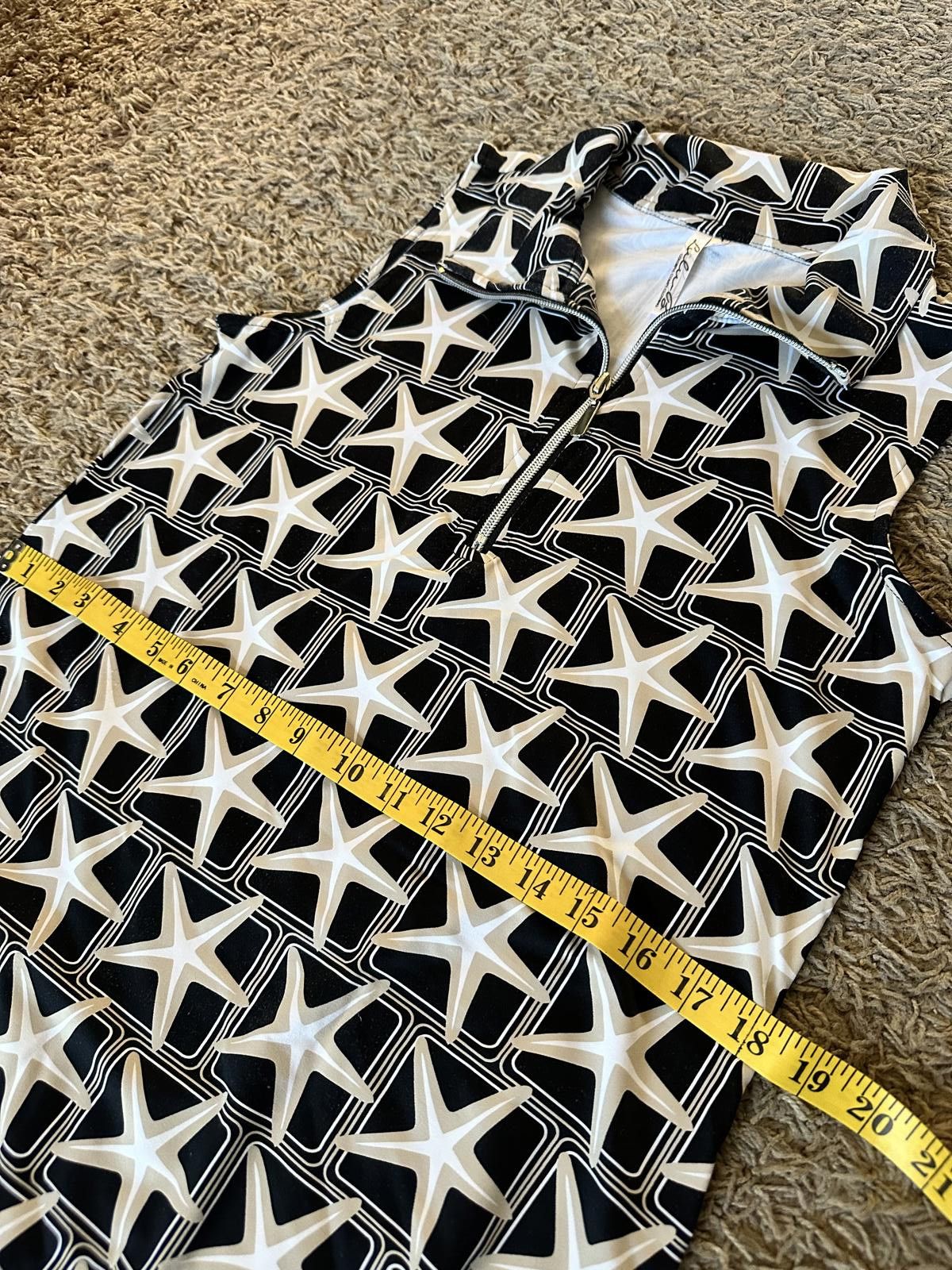 Designer Lilly B. Casual Dress with Starfish Print - Size M Size M / US 6-8 / IT 42-44 - 10 Thumbnail