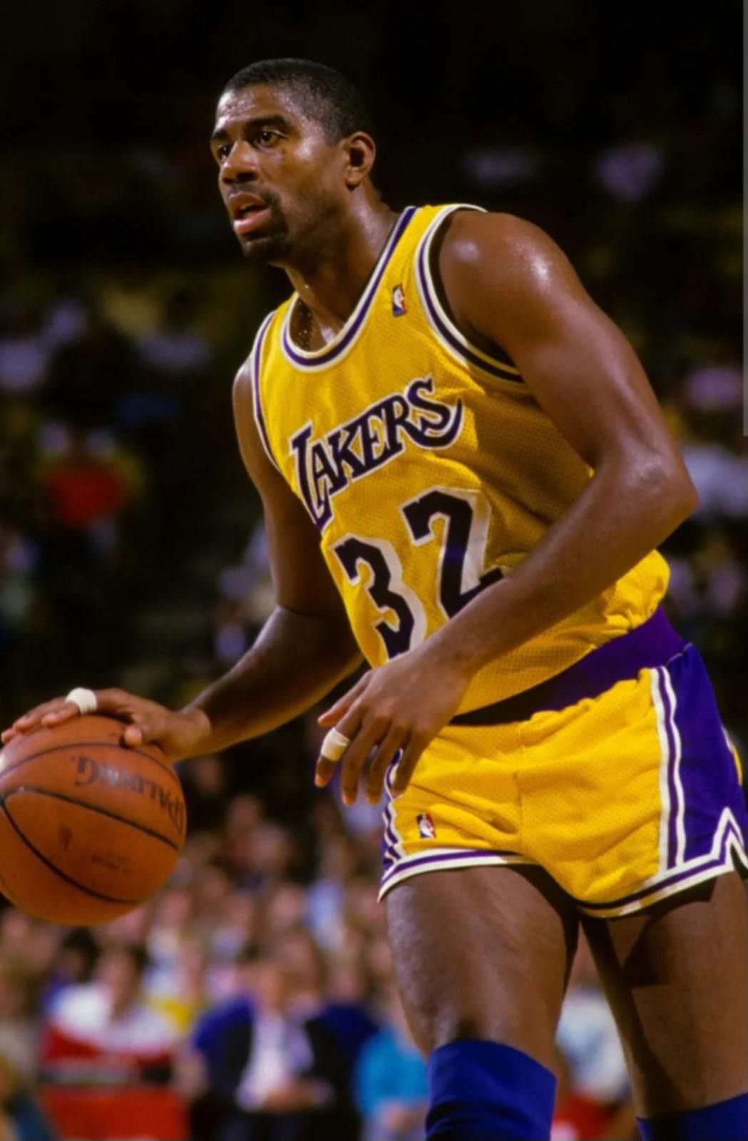 Mitchell & Ness Magic Johnson (Mitchell/Ness)-(Lakers)-(1984-85)-$100 Size ONE SIZE - 8 Thumbnail
