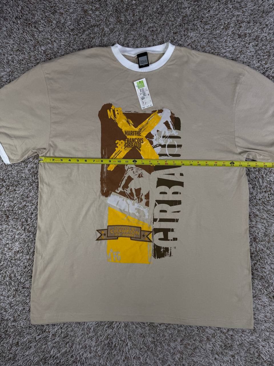 Marithe + Francois Girbaud Y2K Marithé François Girbaud Graphic Logo Hip Hop Size US XXL / EU 58 / 5 - 7 Thumbnail
