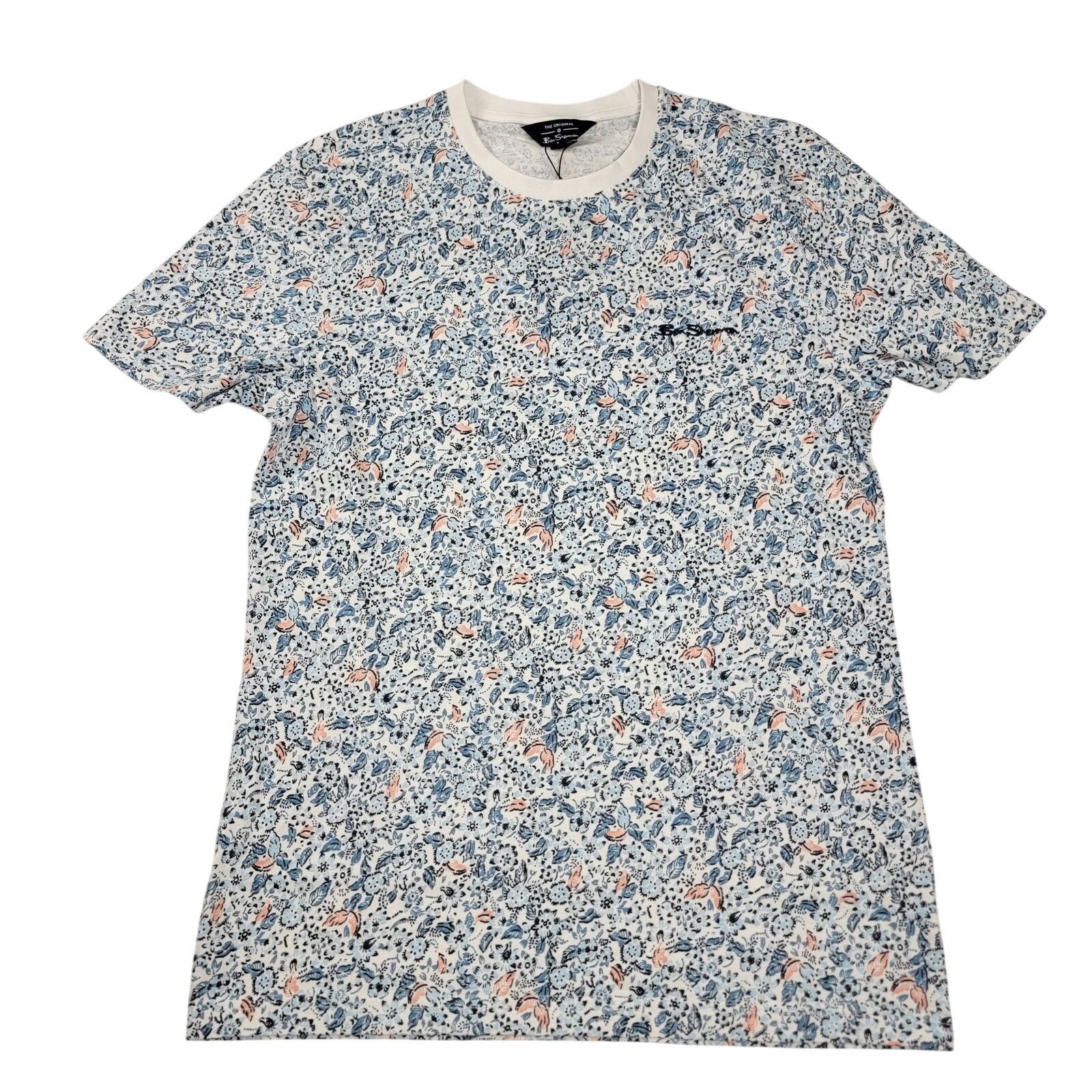 Ben Sherman Ben Sherman The Original Floral AOP Tee Mens S White NWT 610 Size US S / EU 44-46 / 1 - 1 Thumbnail