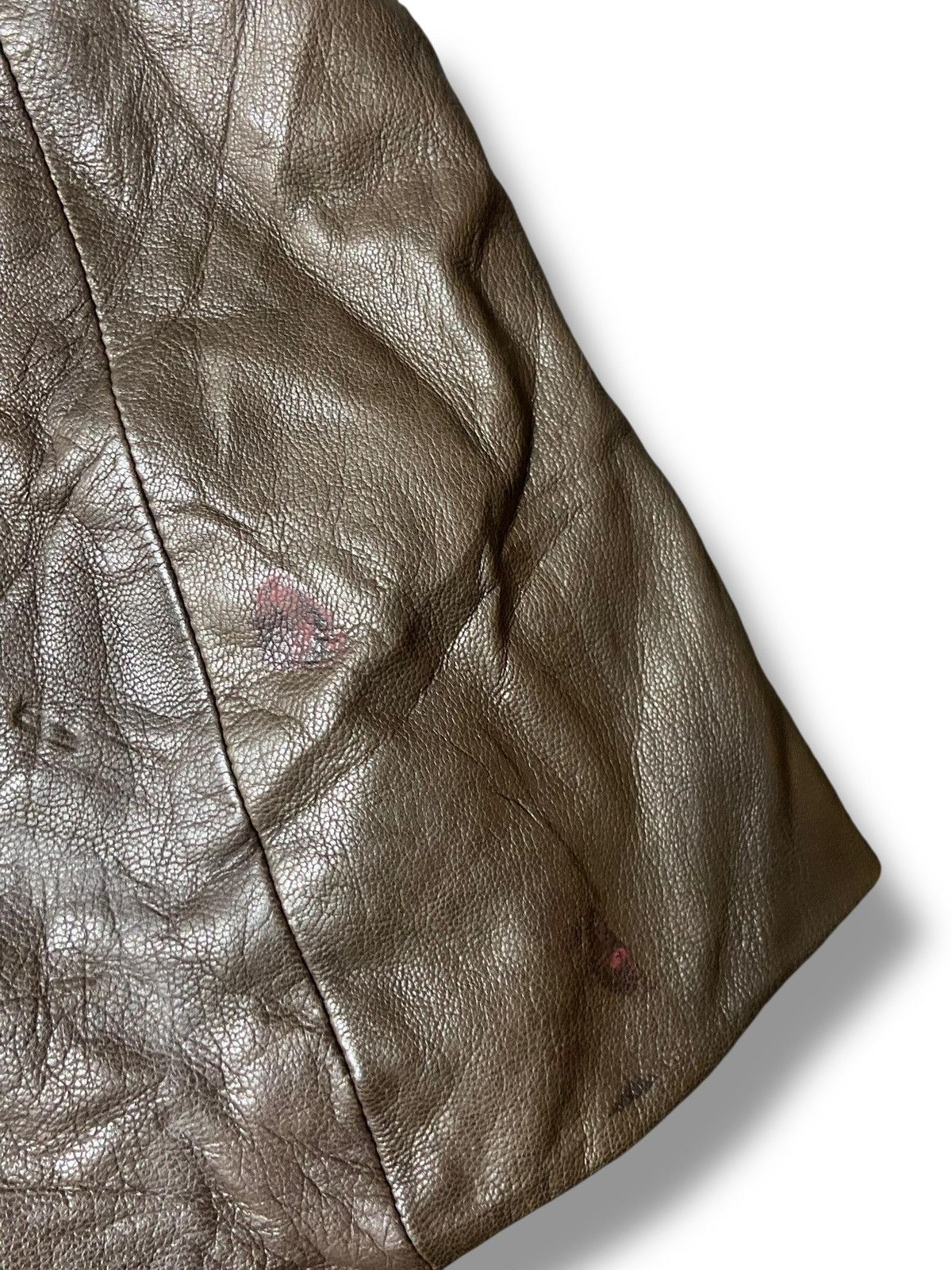 Takeo Kikuchi Vintage Takeo Kikuchi Genuine Leather Blazer (147) Size US XXS / EU 40 - 5 Thumbnail