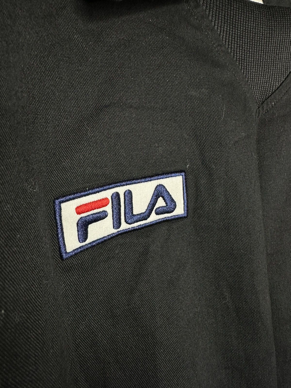 Fila 2012-13 Oldham Athletic Fila Football Soccer Drill Top Size US L / EU 52-54 / 3 - 4 Thumbnail