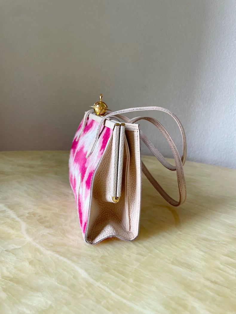 Vivienne Westwood Vivienne Westwood size os Pink leopard print horsehair ORB Size ONE SIZE - 3 Thumbnail