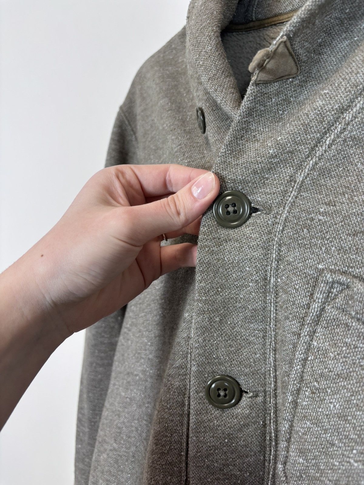 J.Crew J. Crew Men’s Vintage Fleece Shawl Collar Cardigan Sweater Size US S / EU 44-46 / 1 - 9 Thumbnail