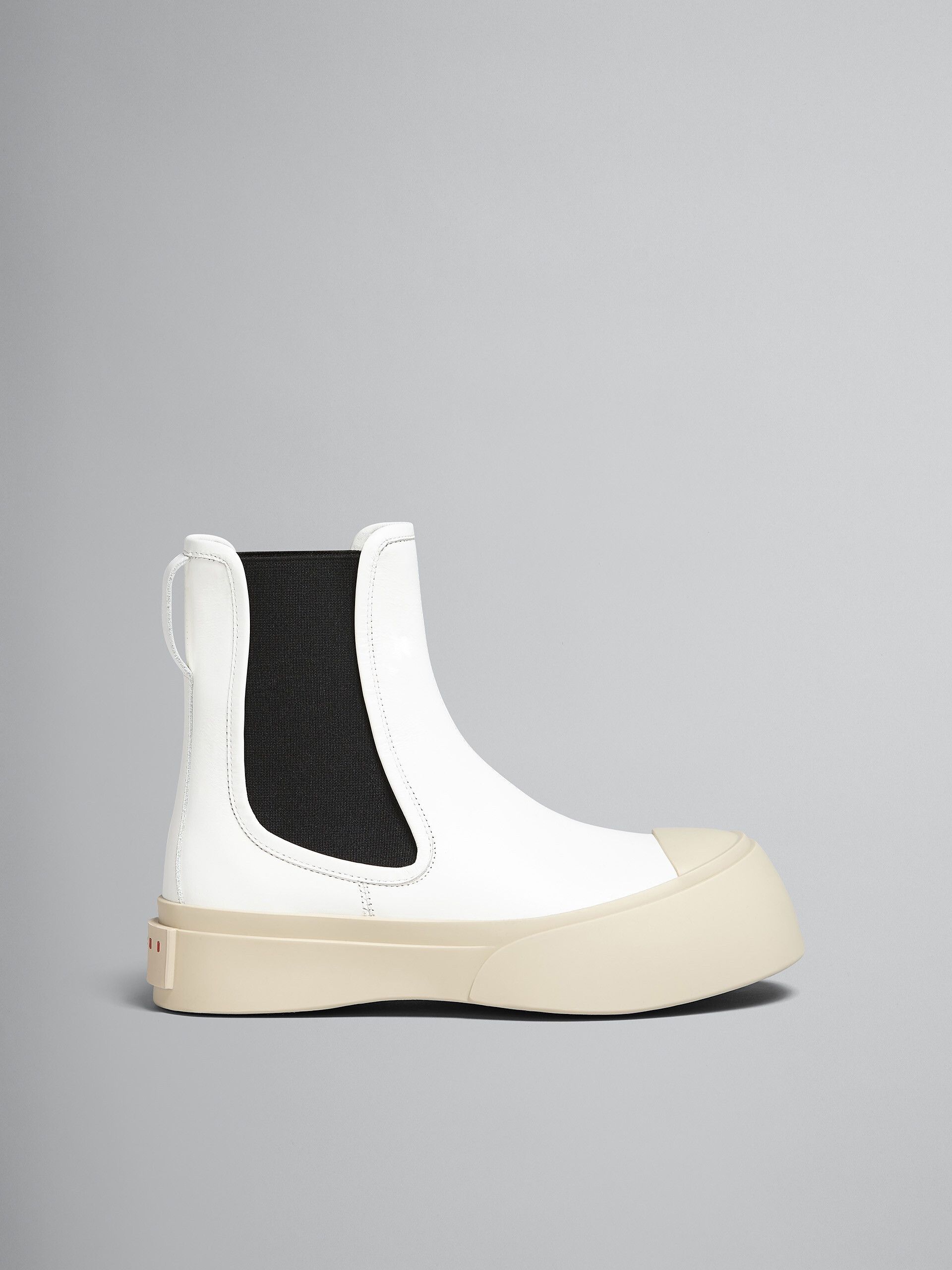 Marni o1f1d3z0326 Chelsea Pablo Boots in White/Ivory Size US 10 / IT 40 - 1 Thumbnail