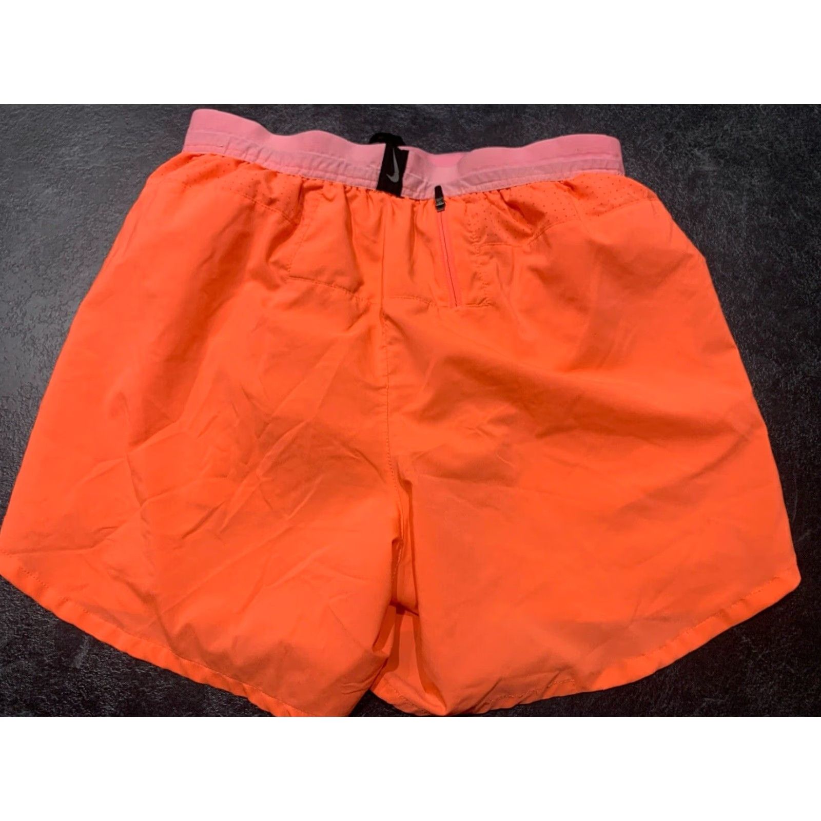 Nike Nike Women's Lined Running Shorts Medium Peach Athletic Size 32" / US 10 / IT 46 - 2 Thumbnail