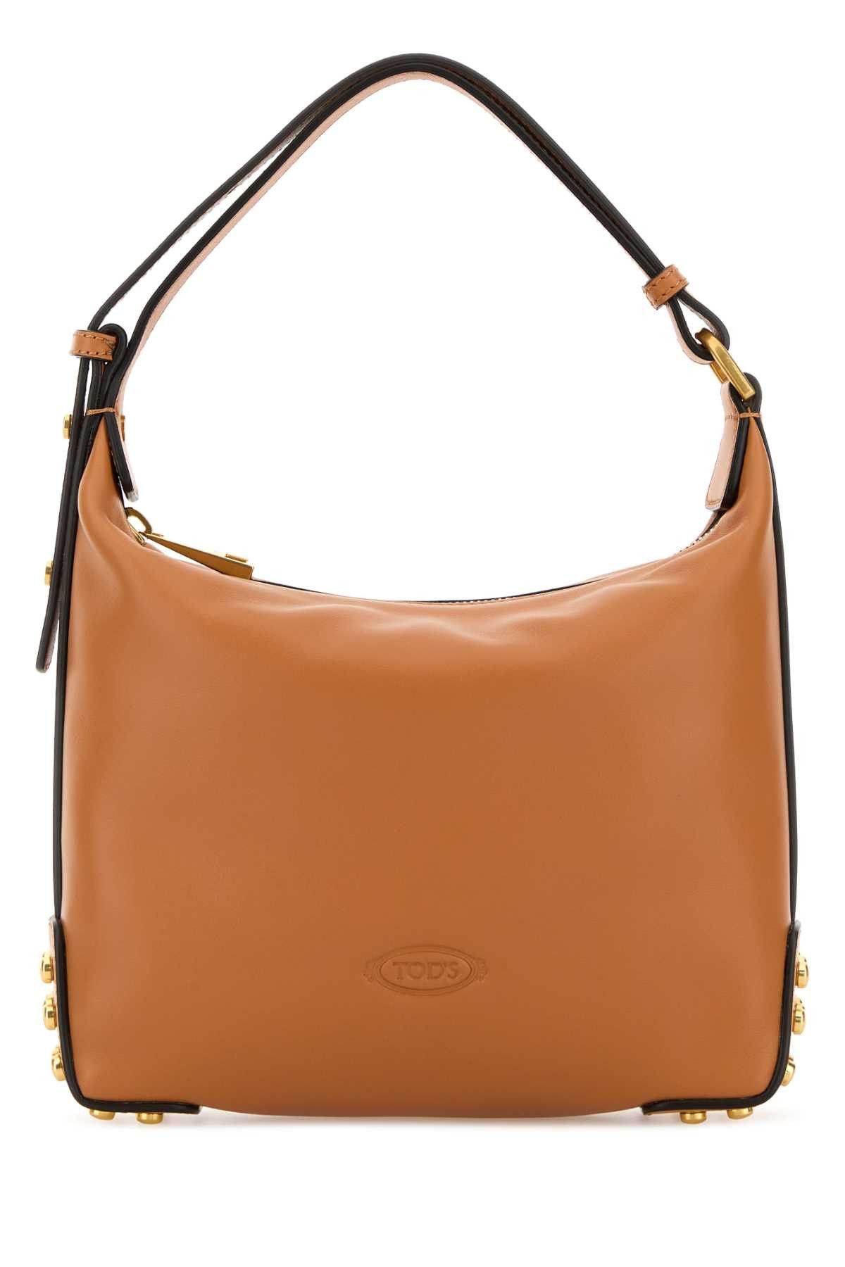 Tod's Orange Leather Shoulder Bag Size ONE SIZE - 1 Thumbnail