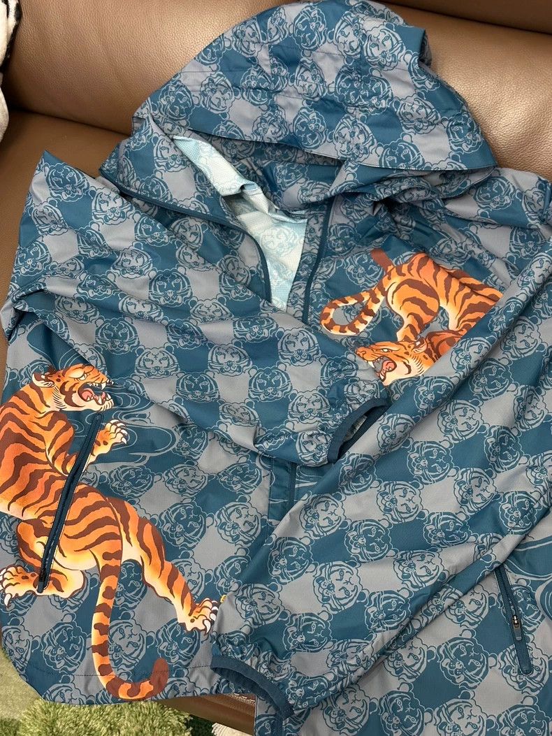 Kenzo KENZO Tiger striped coat Size US L / EU 52-54 / 3 - 3 Thumbnail