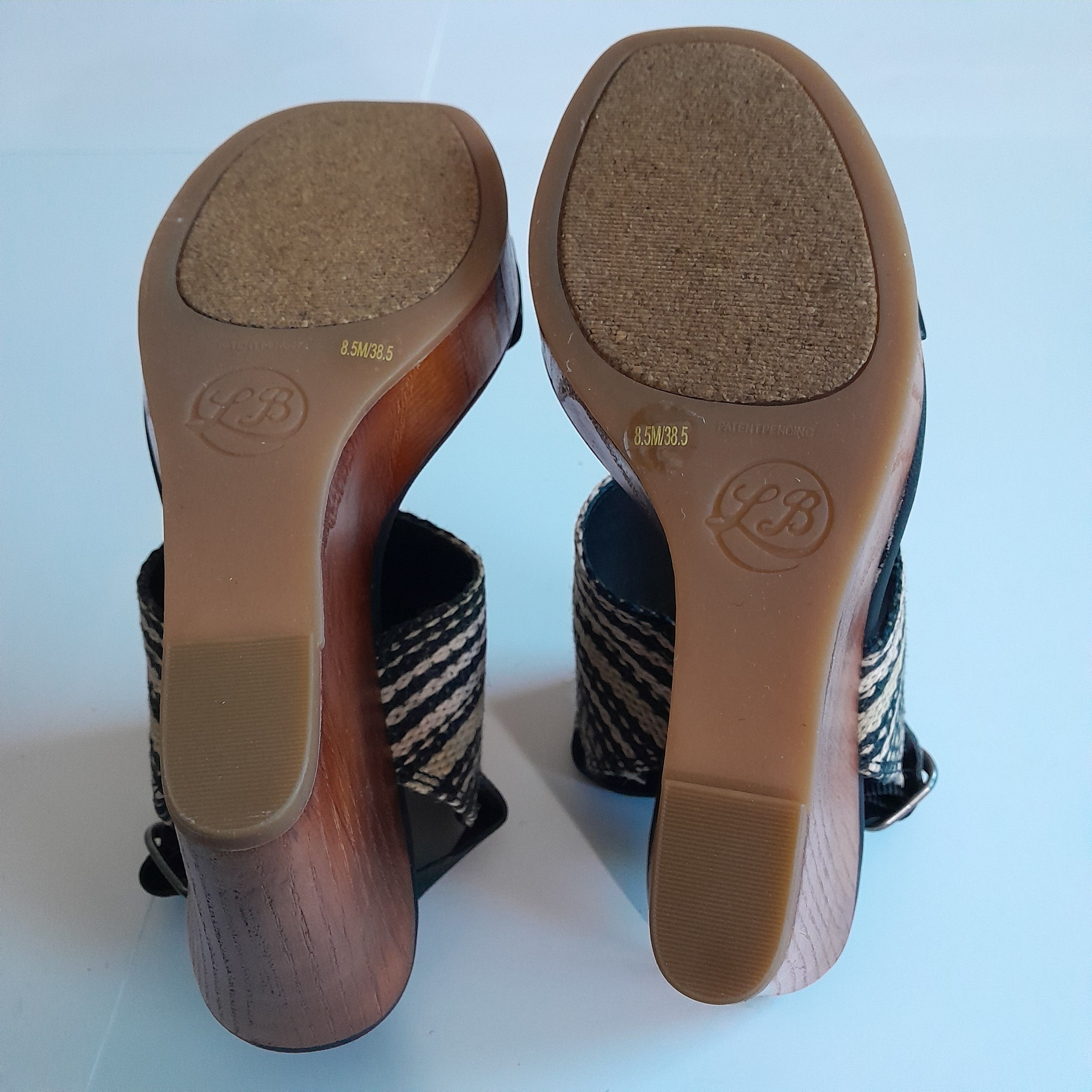Lucky Brand Lucky Brand Women Mika Chunky Wood Platform Size 8.5M Size US 8.5 / IT 38.5 - 4 Thumbnail