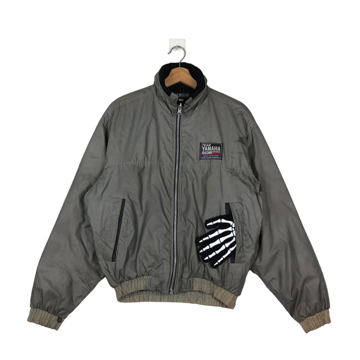 Vintage 🔥90’s VINTAGE BOMBER JACKET YAMAHA RACING SPORT Size US M / EU 48-50 / 2 - 2 Thumbnail