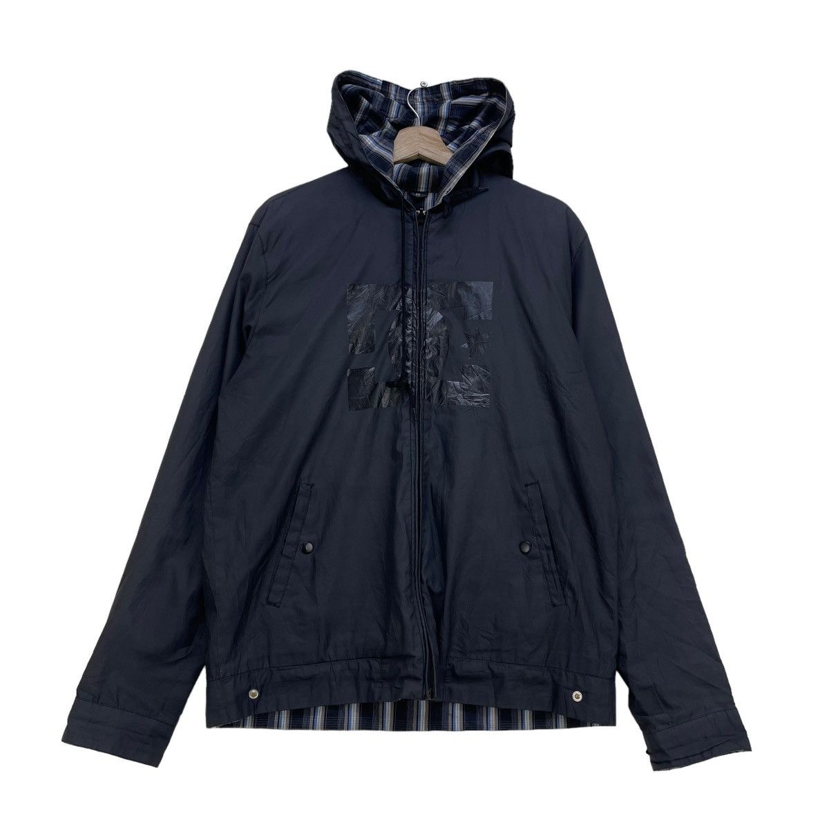 DC × Vintage Vintage Stripe Dc Reversible Hoodie Zipper Jacket Size US M / EU 48-50 / 2 - 4 Thumbnail