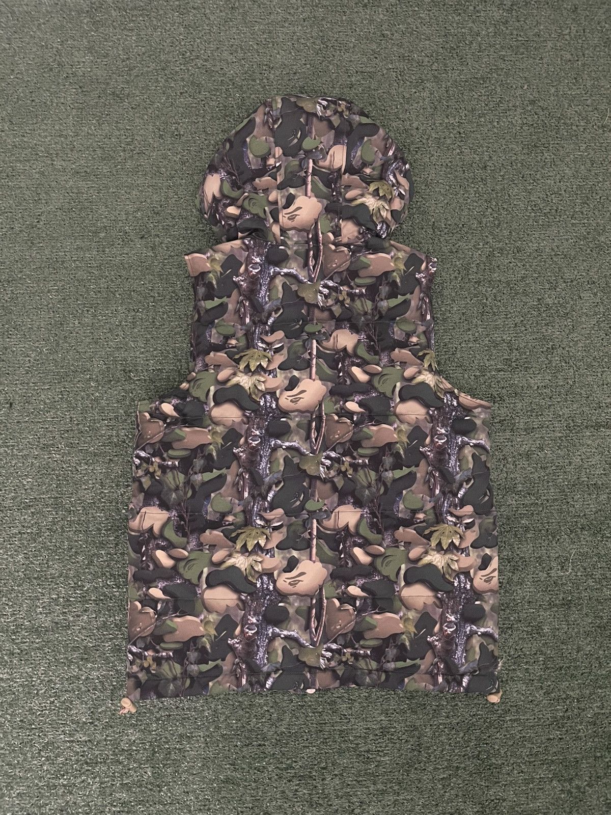 Bape Bape Village Camo Puffer Vest Size US M / EU 48-50 / 2 - 2 Thumbnail