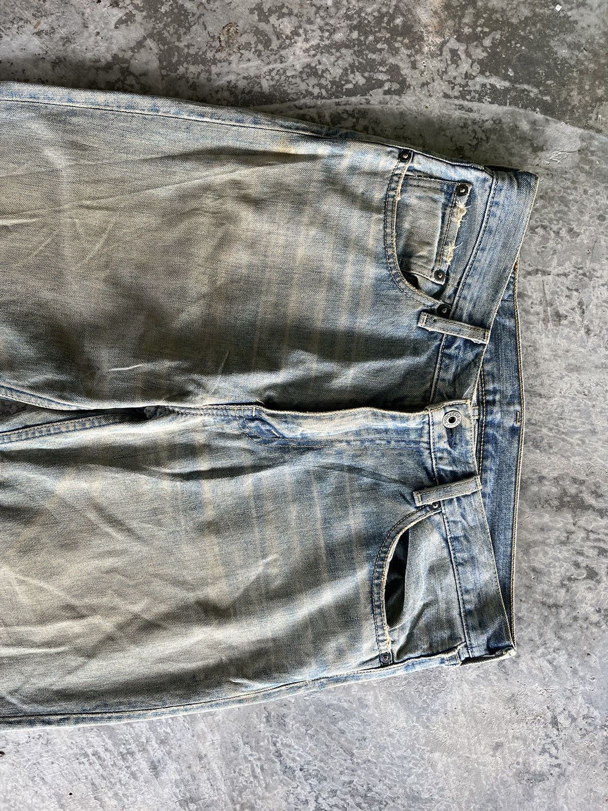 If Six Was Nine Vintage Levis Mudwash Denim Size US 33 - 18 Thumbnail