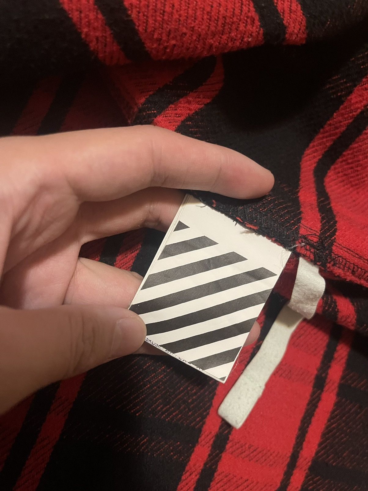 Off-White Off White SSENSE Exclusive “Check Shirt” Flannel Size M Size US M / EU 48-50 / 2 - 5 Thumbnail